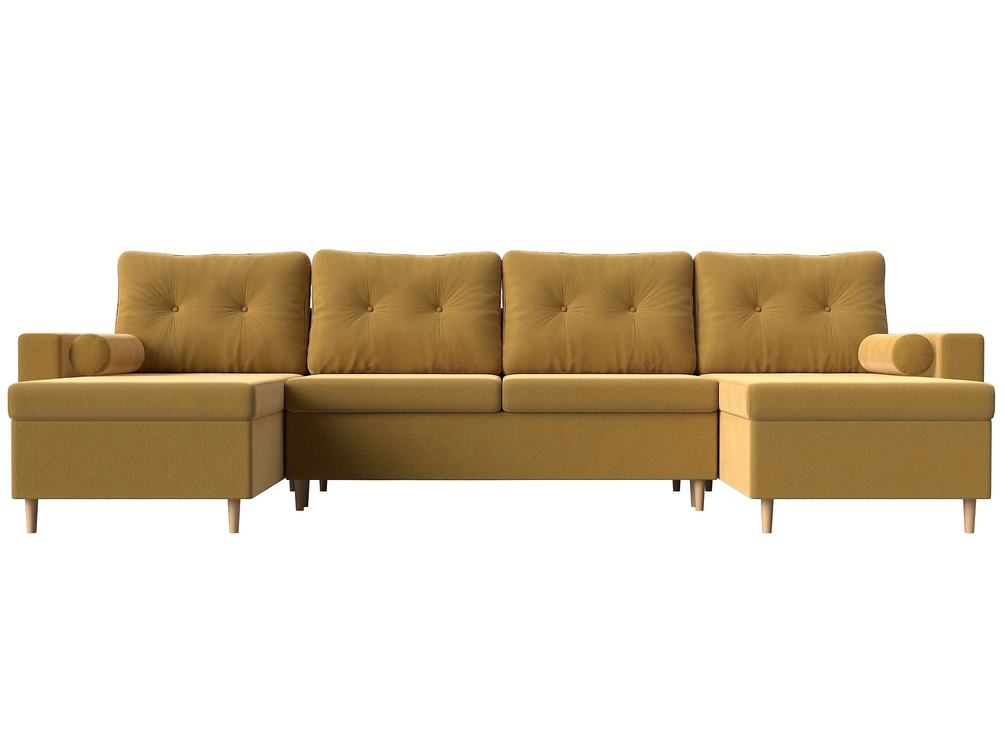 диван желтого цвета Белфаст-П Дизайн 11