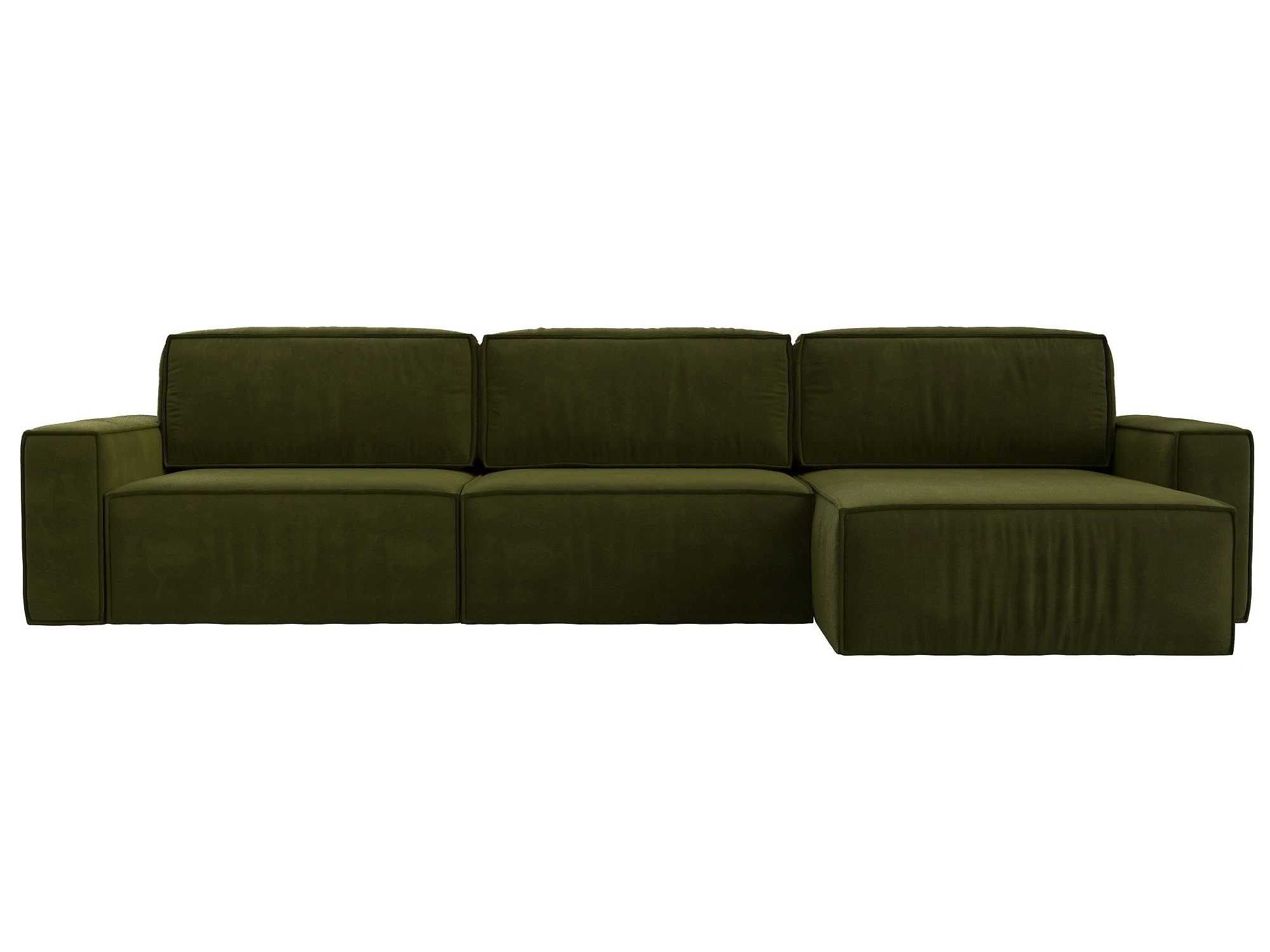 Угловой диван с ящиком для белья Прага Классик лонг Дизайн 4