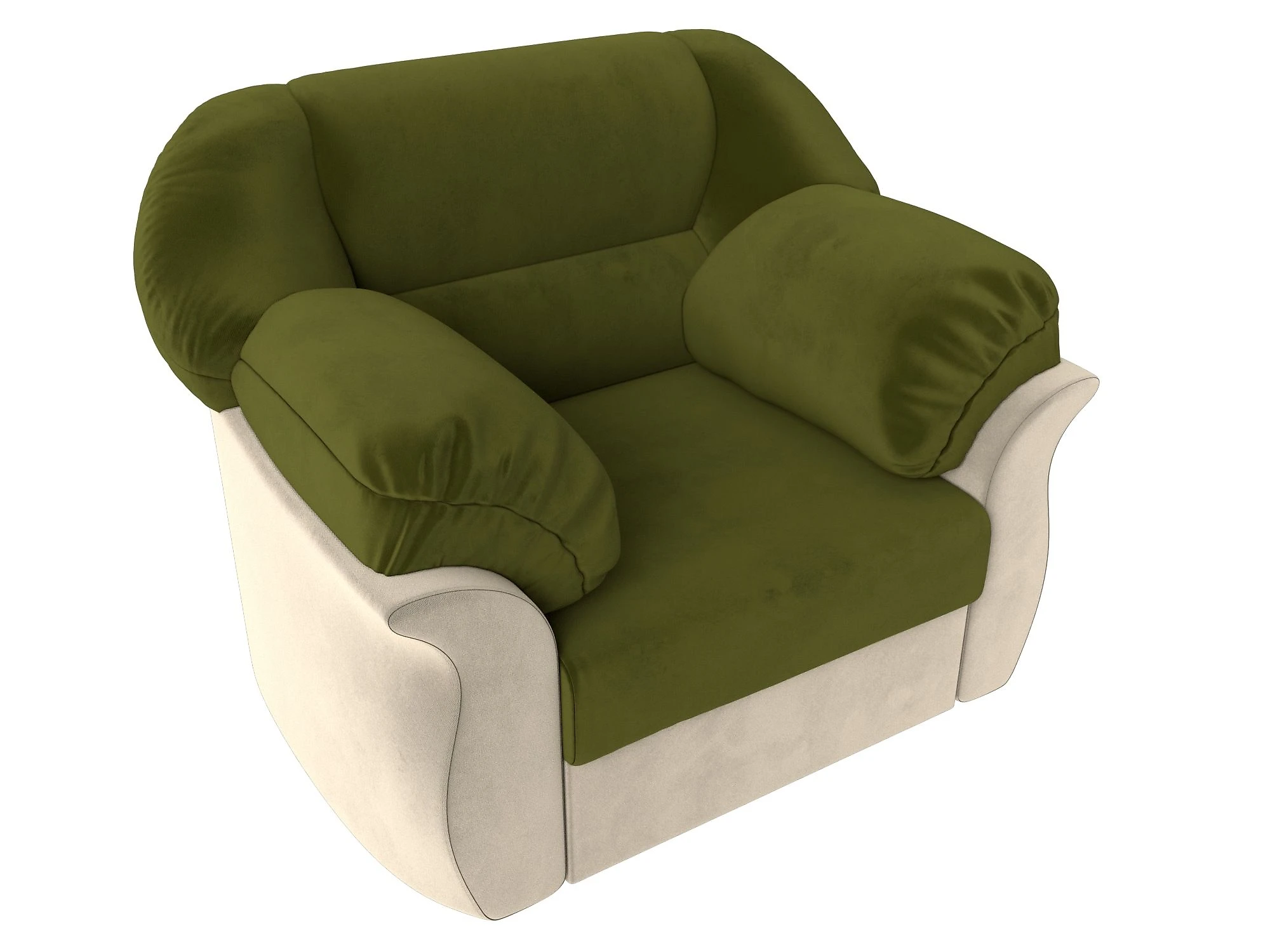 Зелёное кресло Карнелла Дизайн 25
