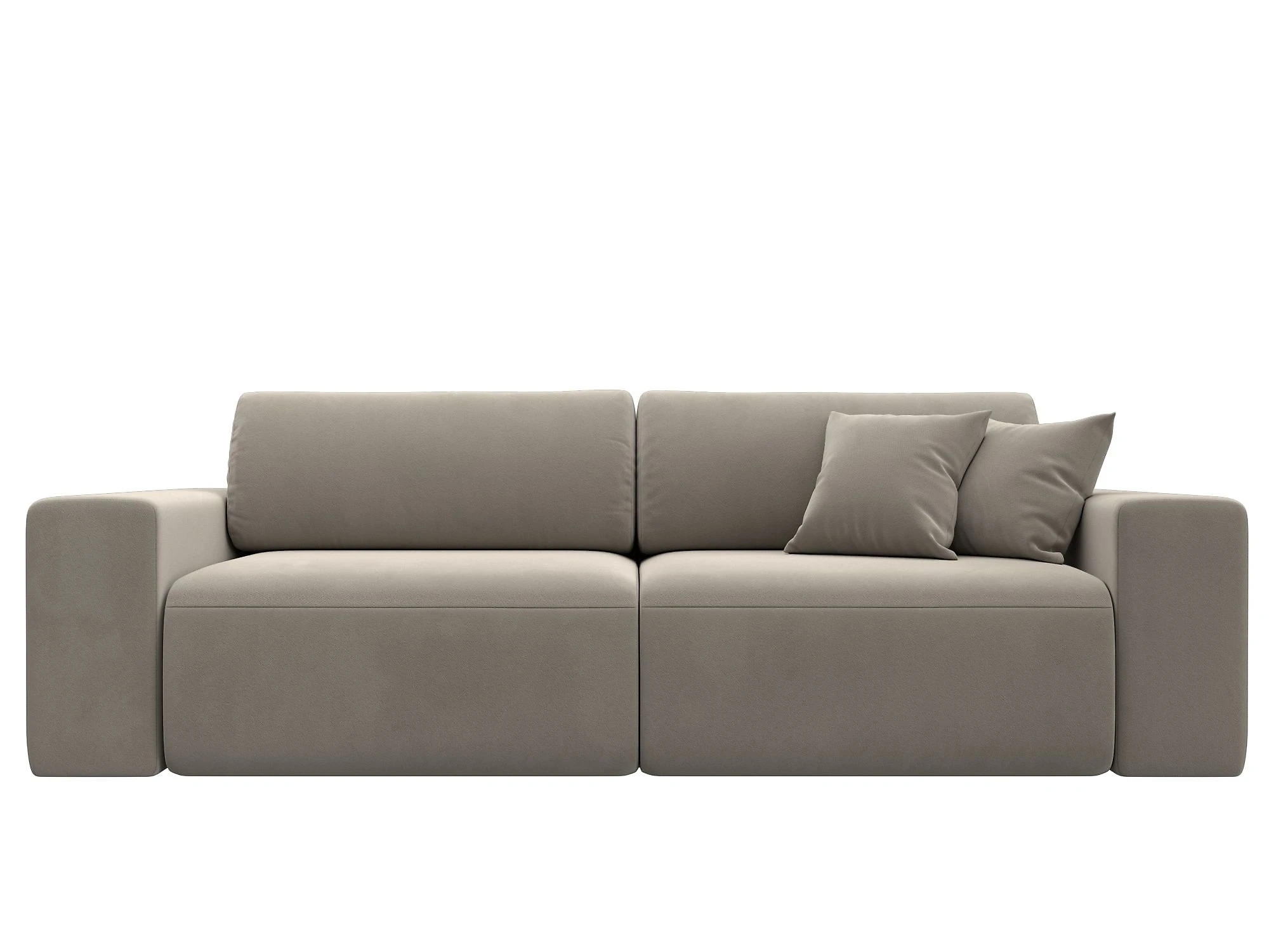 Бежевый диван-кровать Лига-036 Классик Дизайн 1
