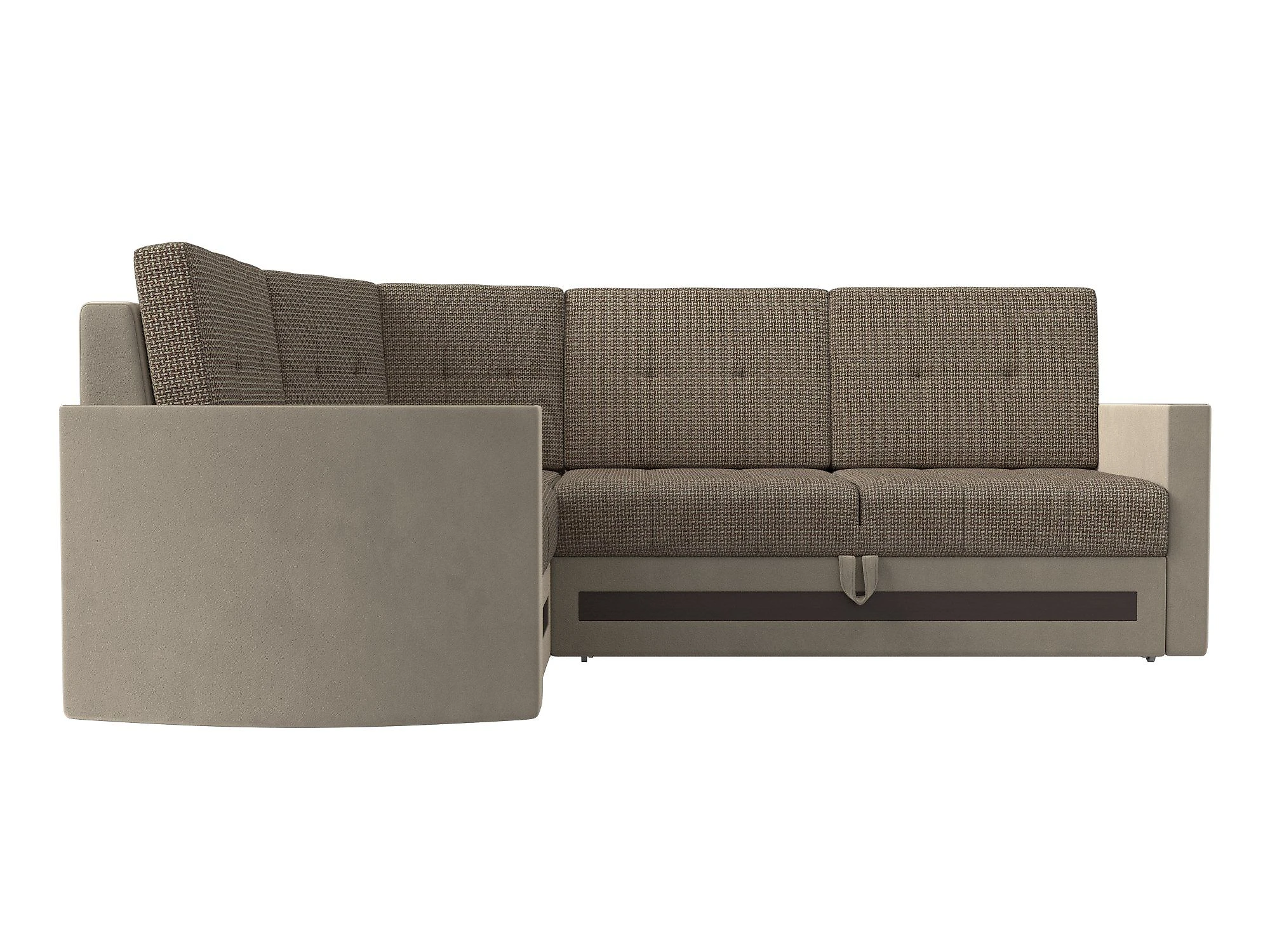  угловой диван из рогожки Белла Дизайн 35