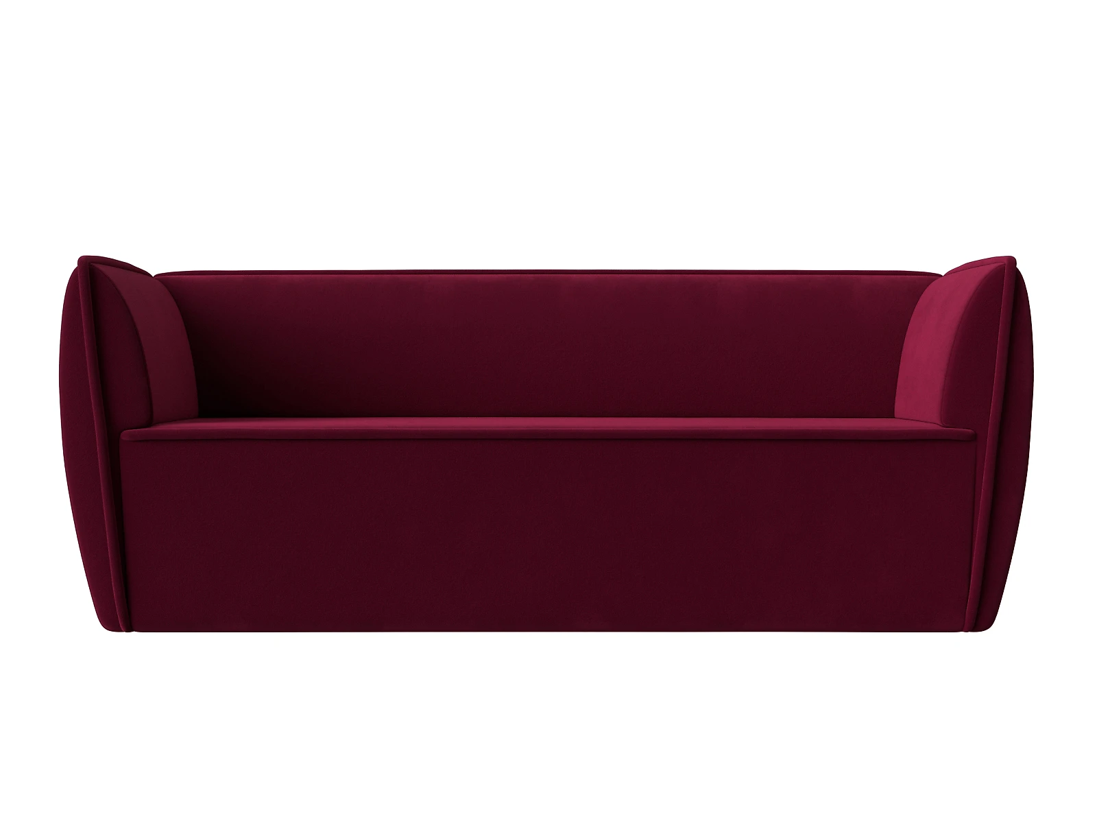 Узкий прямой диван Бергамо-3 Дизайн 7