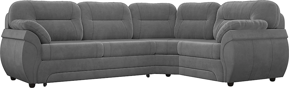 Угловой диван в классическом стиле Бруклин Серый