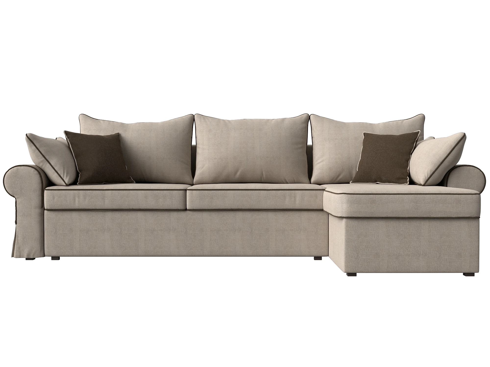 Бежевый диван-кровать Элис Кантри Дизайн 1