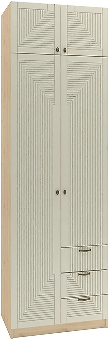 Распашные шкафы ясень шимо Фараон Д-10 Дизайн-1
