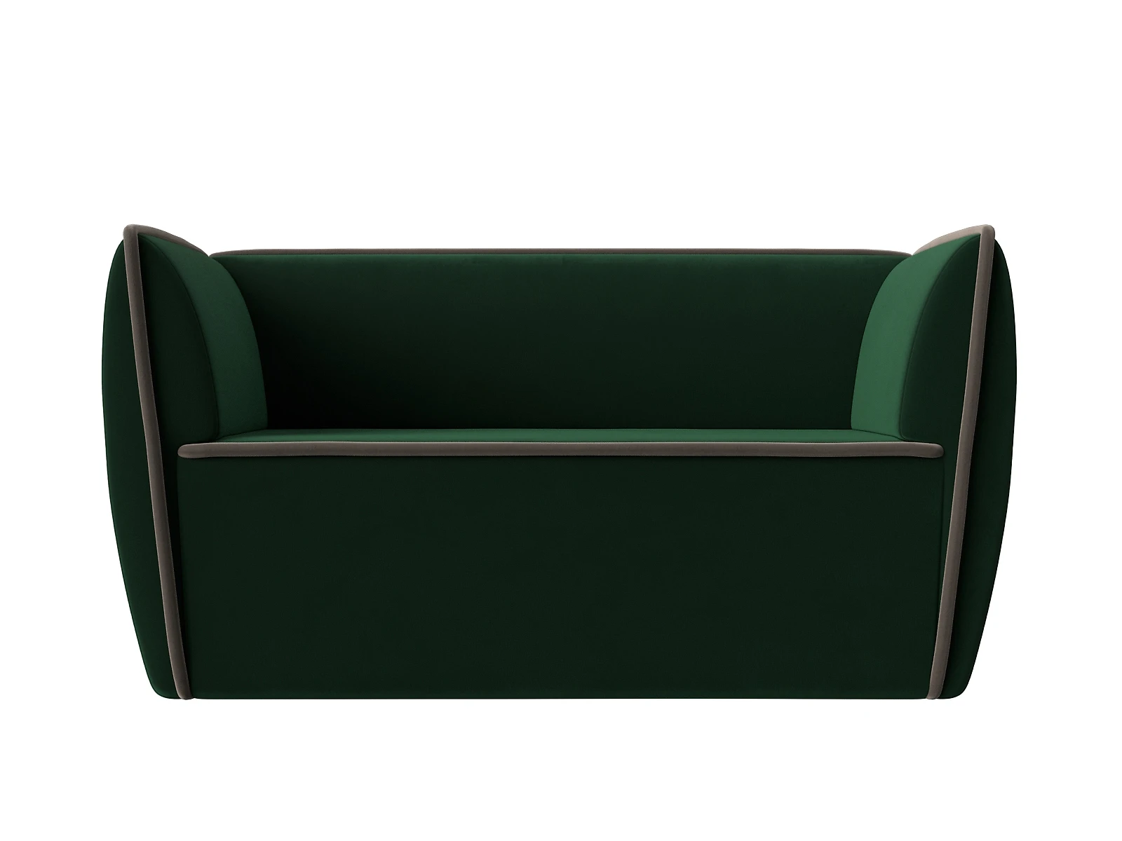 велюровый диван Бергамо-2 Плюш Дизайн 8