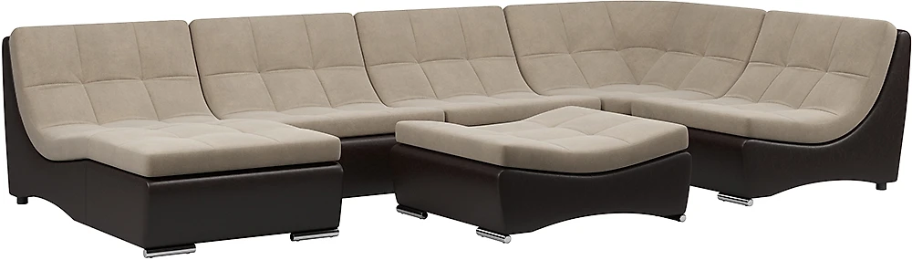 Модульный диван с оттоманкой  Монреаль-7 Милтон