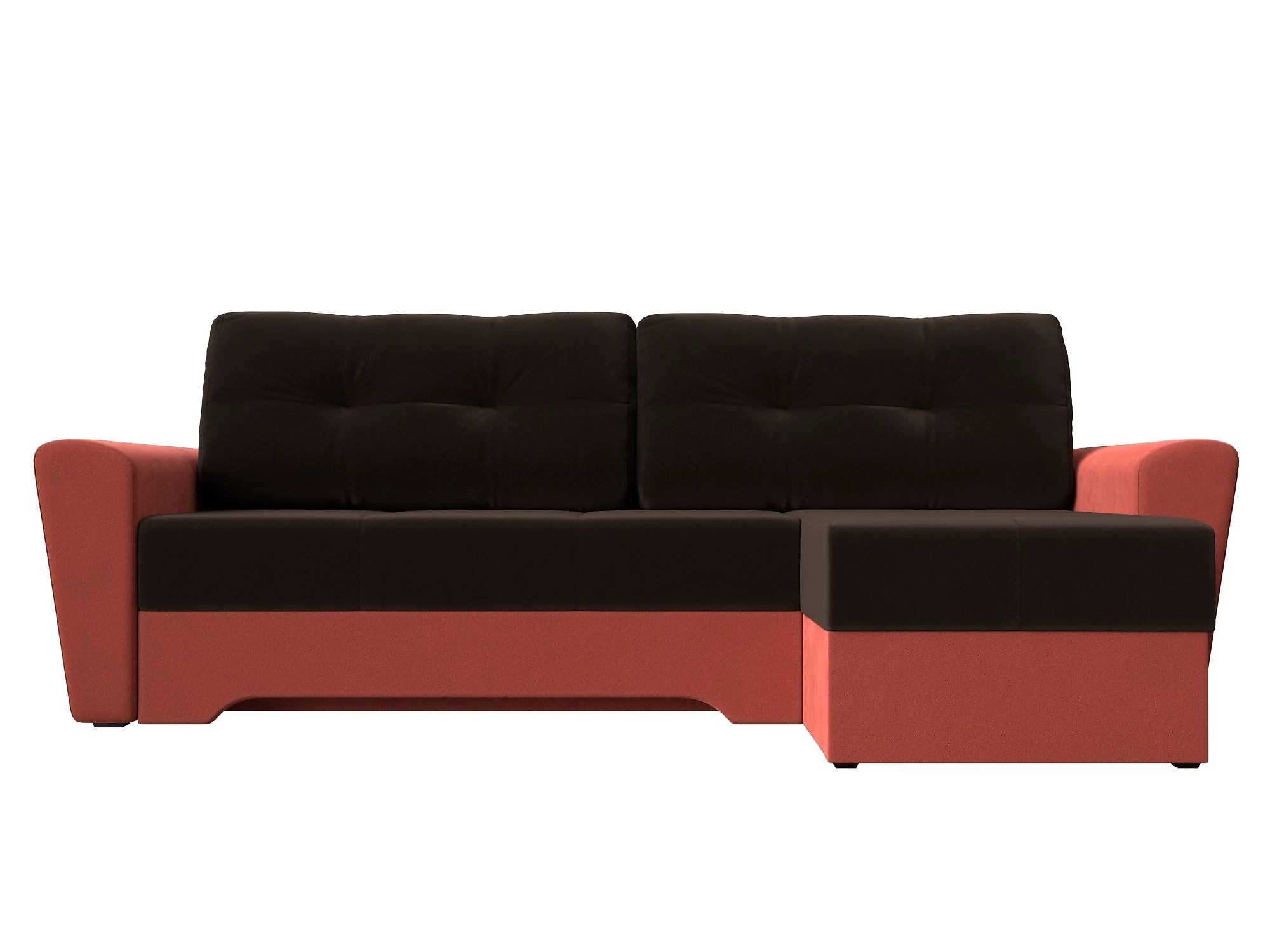 Угловой диван красный Амстердам Дизайн 30