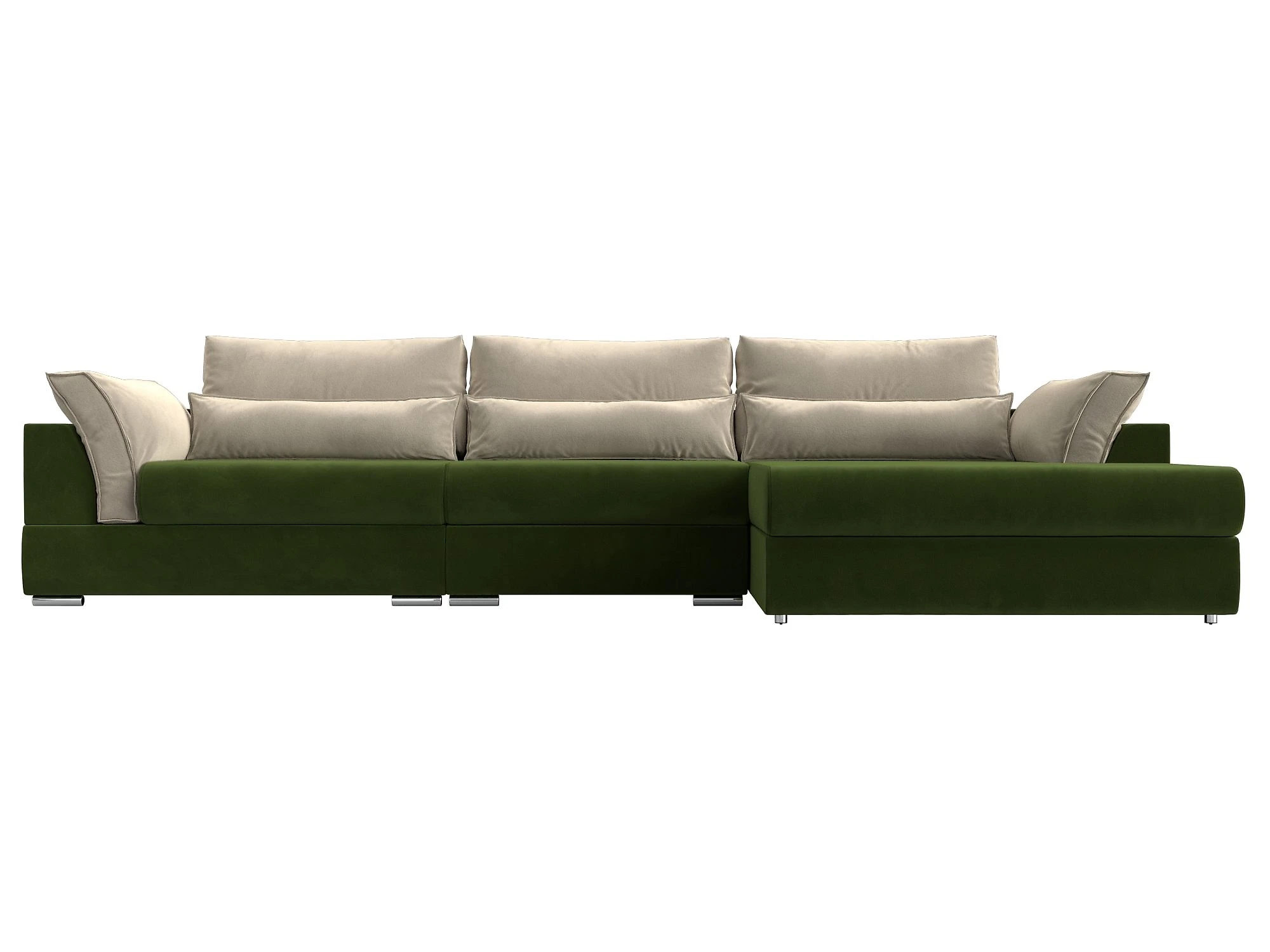 Угловой диван с независимым пружинным блоком Пекин Лонг Дизайн 16