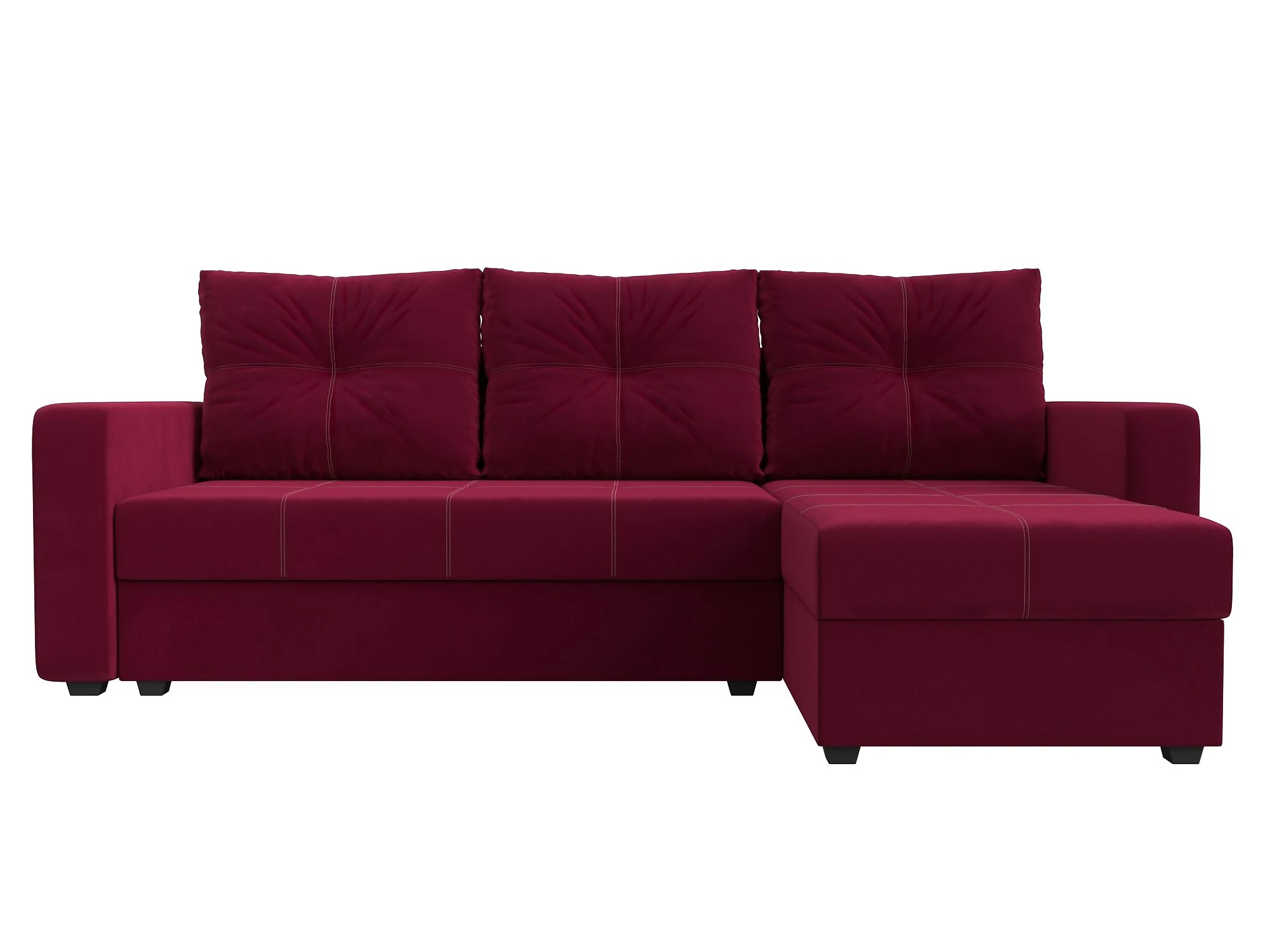 Красный диван Ливерпуль Лайт Дизайн 2