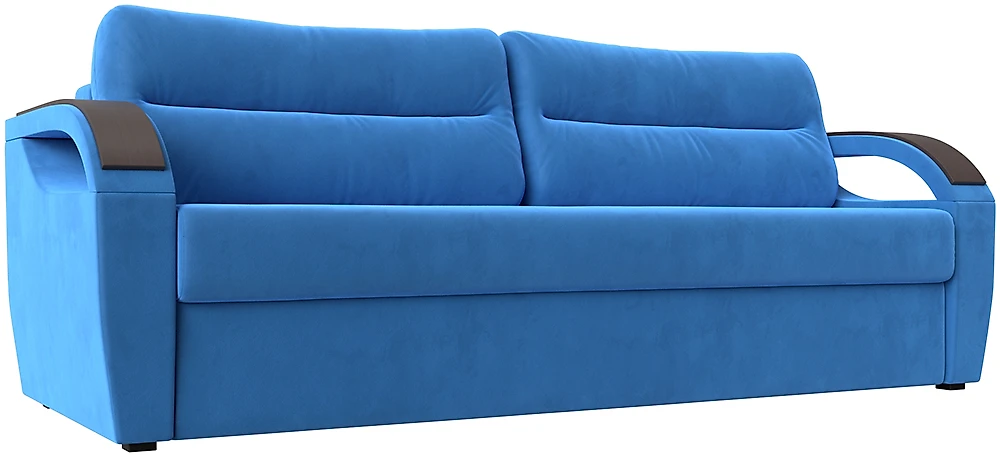диван со спальным местом 140х200 Форсайт Плюш Блю