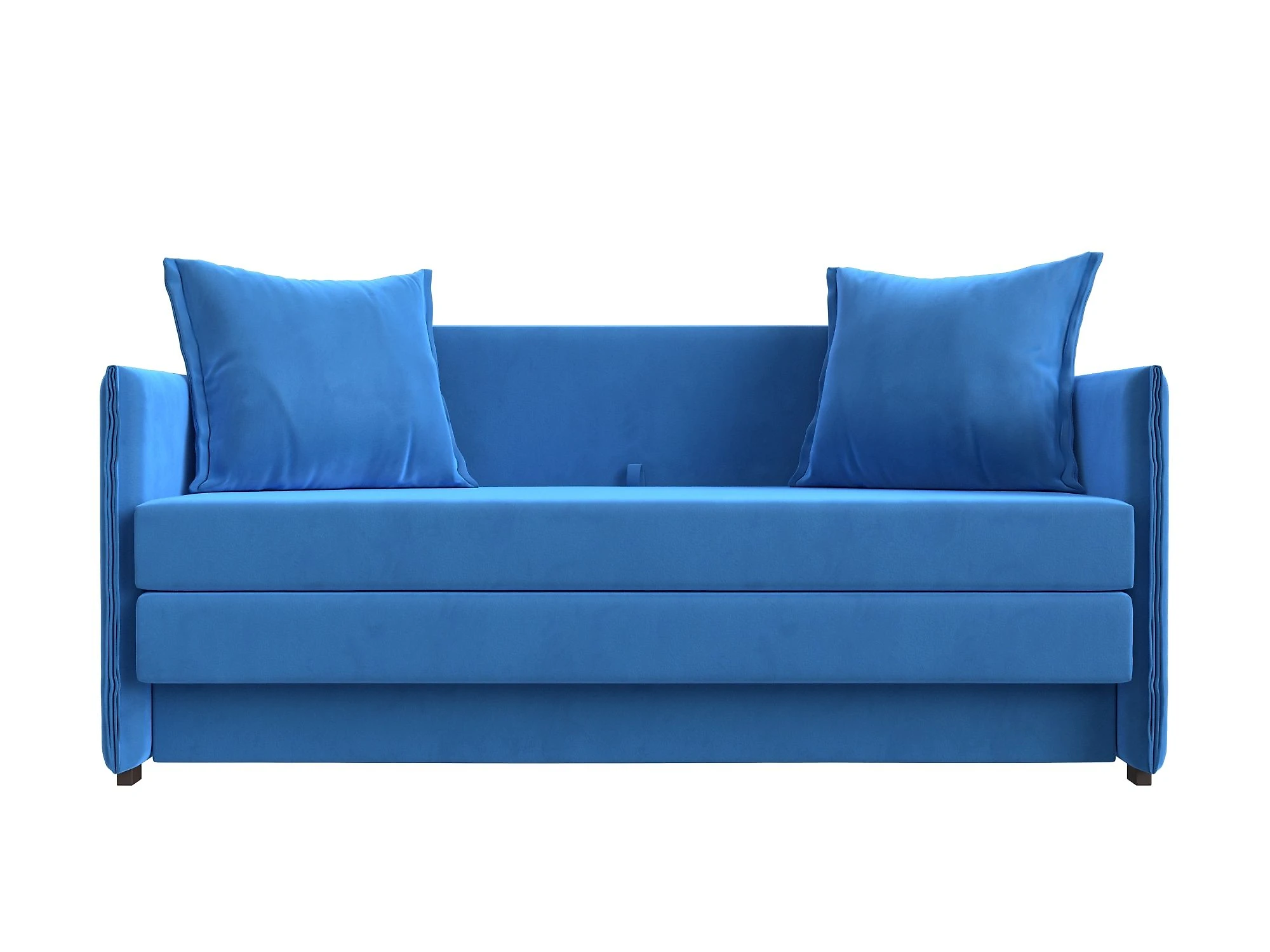 Прямой диван 150 см Лига-011 Плюш Дизайн 3