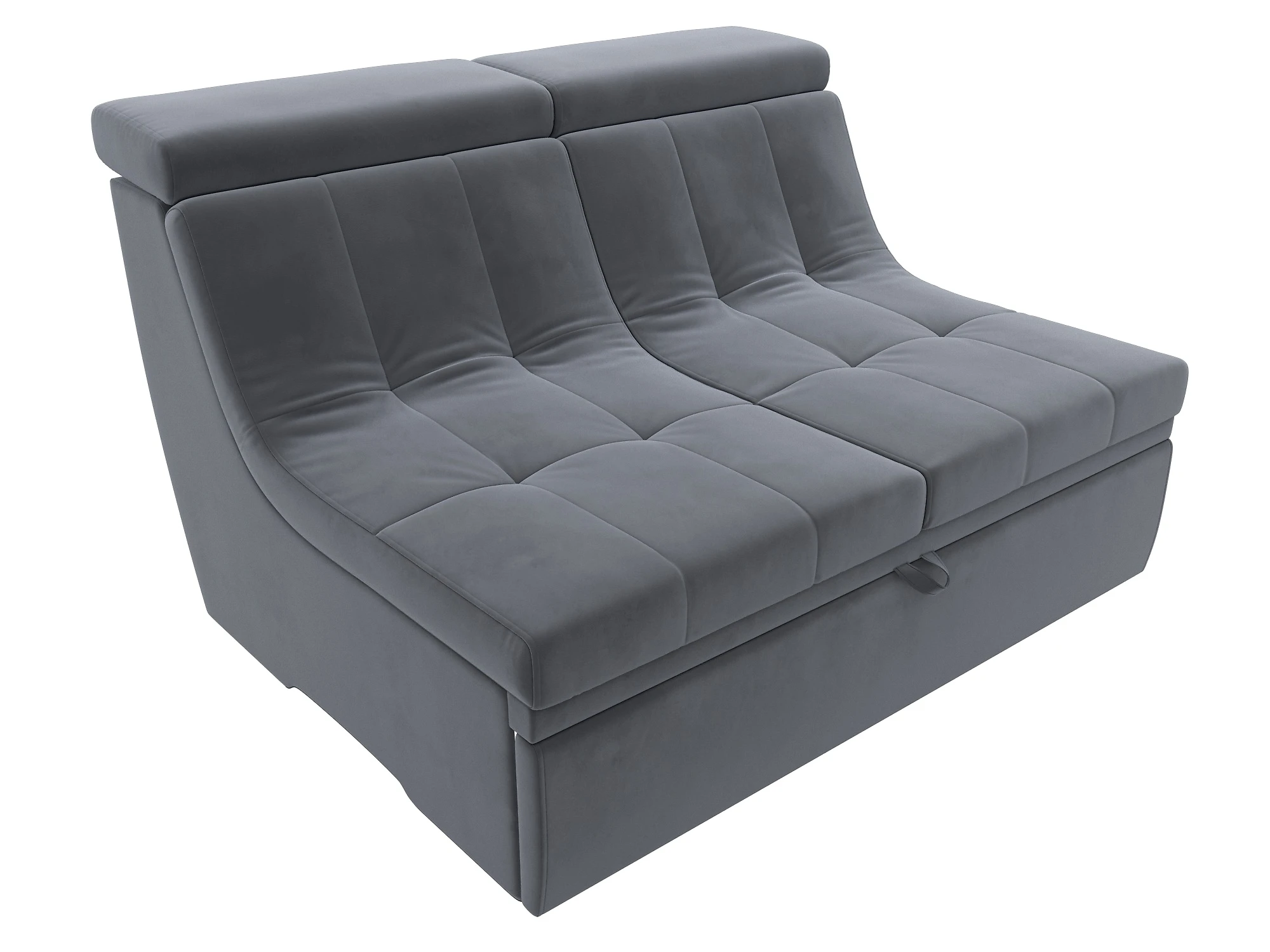 Модульный диван из велюра  Холидей Люкс Плюш Дизайн 5