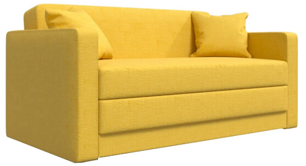 Жёлтый детский диван Блюз 3-1 Дизайн 3