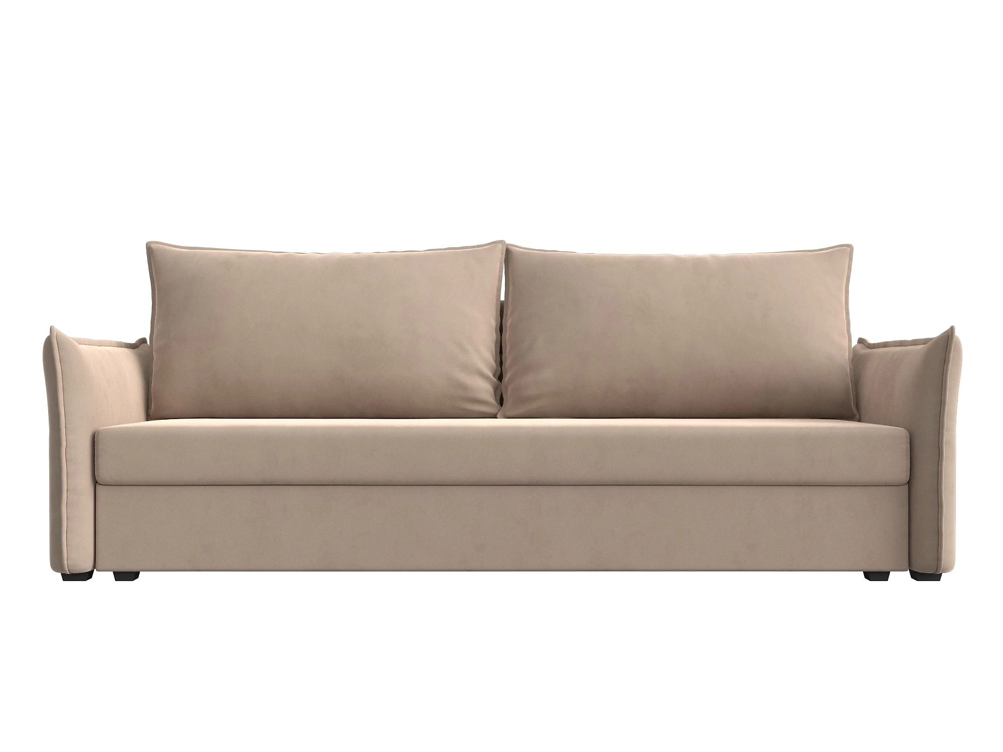 Полуторный раскладной диван Лига-004 Плюш Дизайн 1