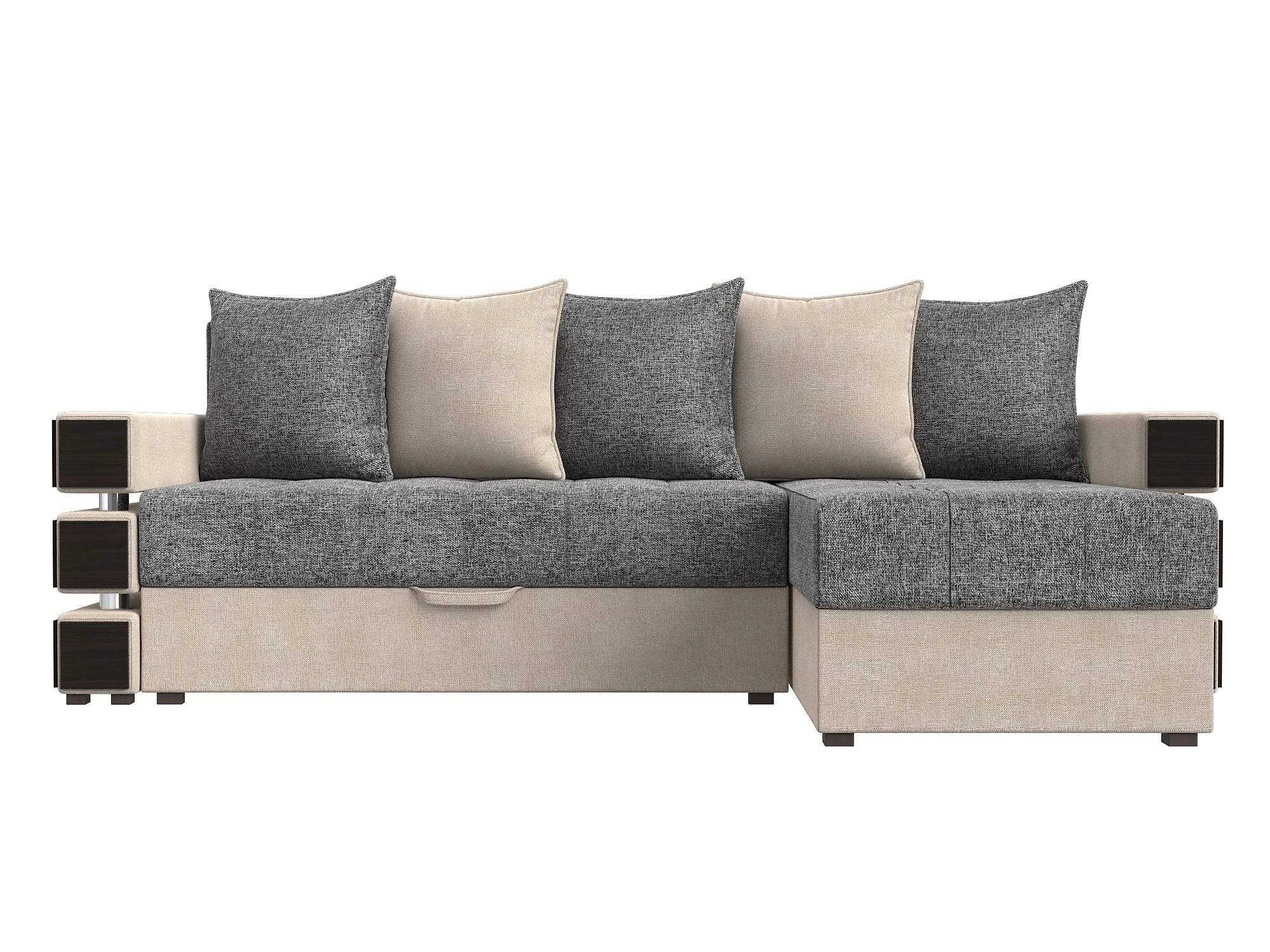 Угловой диван с подушками Венеция Кантри Дизайн 6