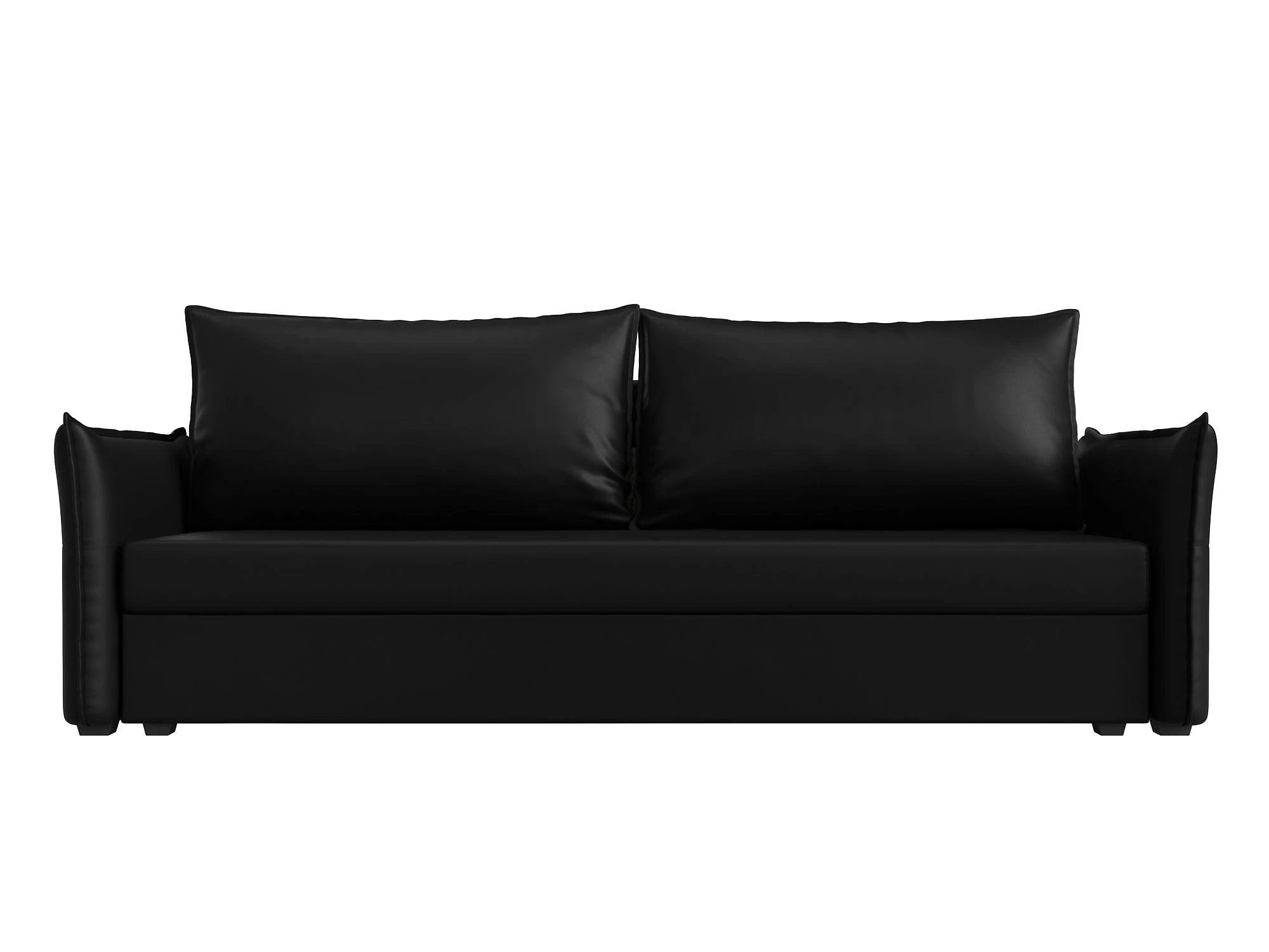 Чёрный диван Лига-004 Дизайн 14