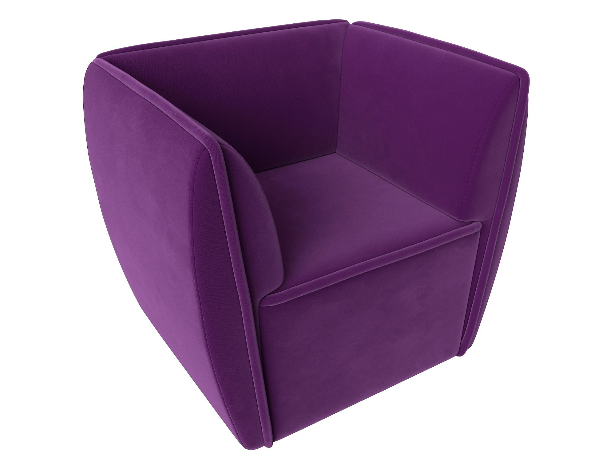 Фиолетовое кресло Бергамо Дизайн 19