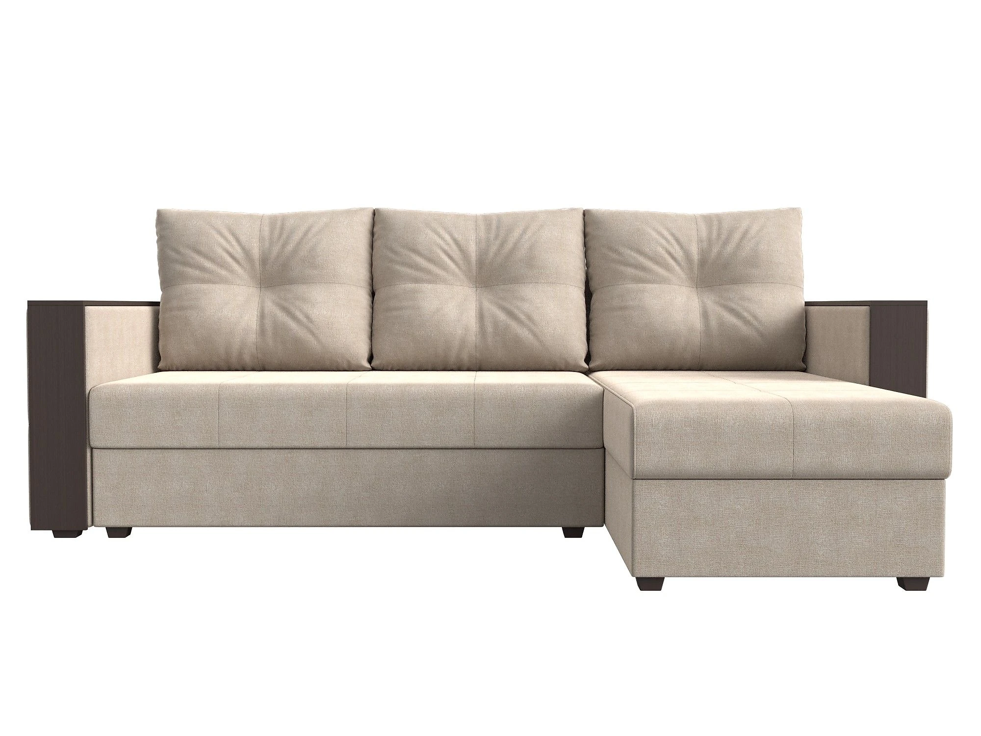  угловой диван из рогожки Валенсия Лайт Кантри Дизайн 2