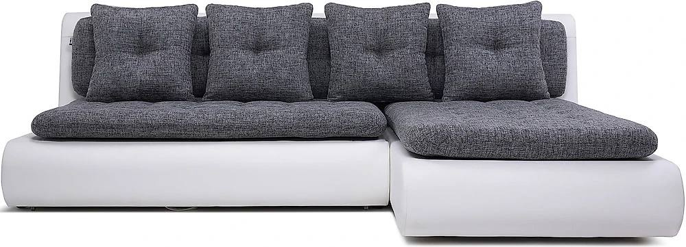  угловой диван из рогожки Кормак-1 Кантри Грей