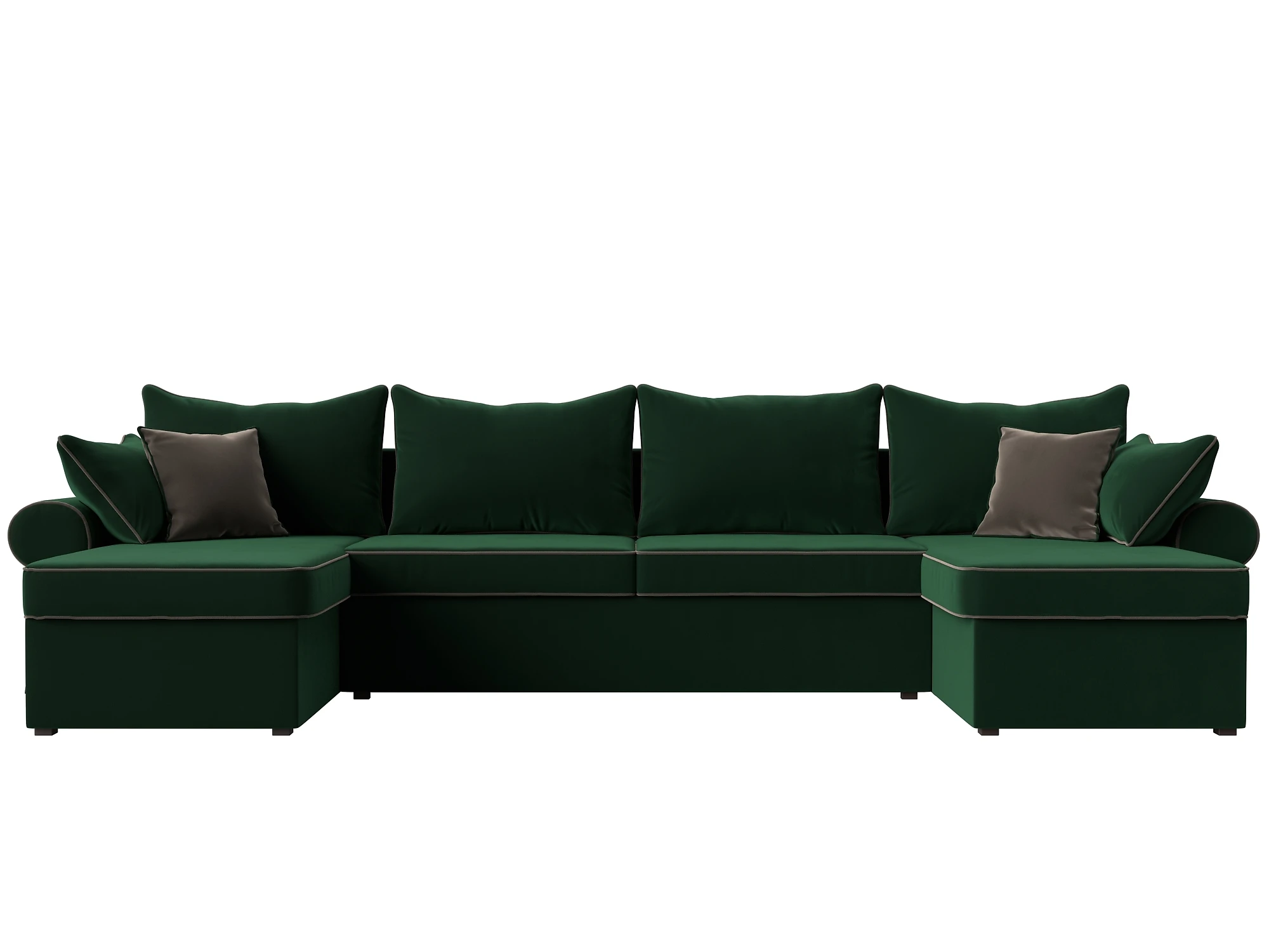 Угловой диван для ежедневного сна Элис-П Плюш Дизайн 8