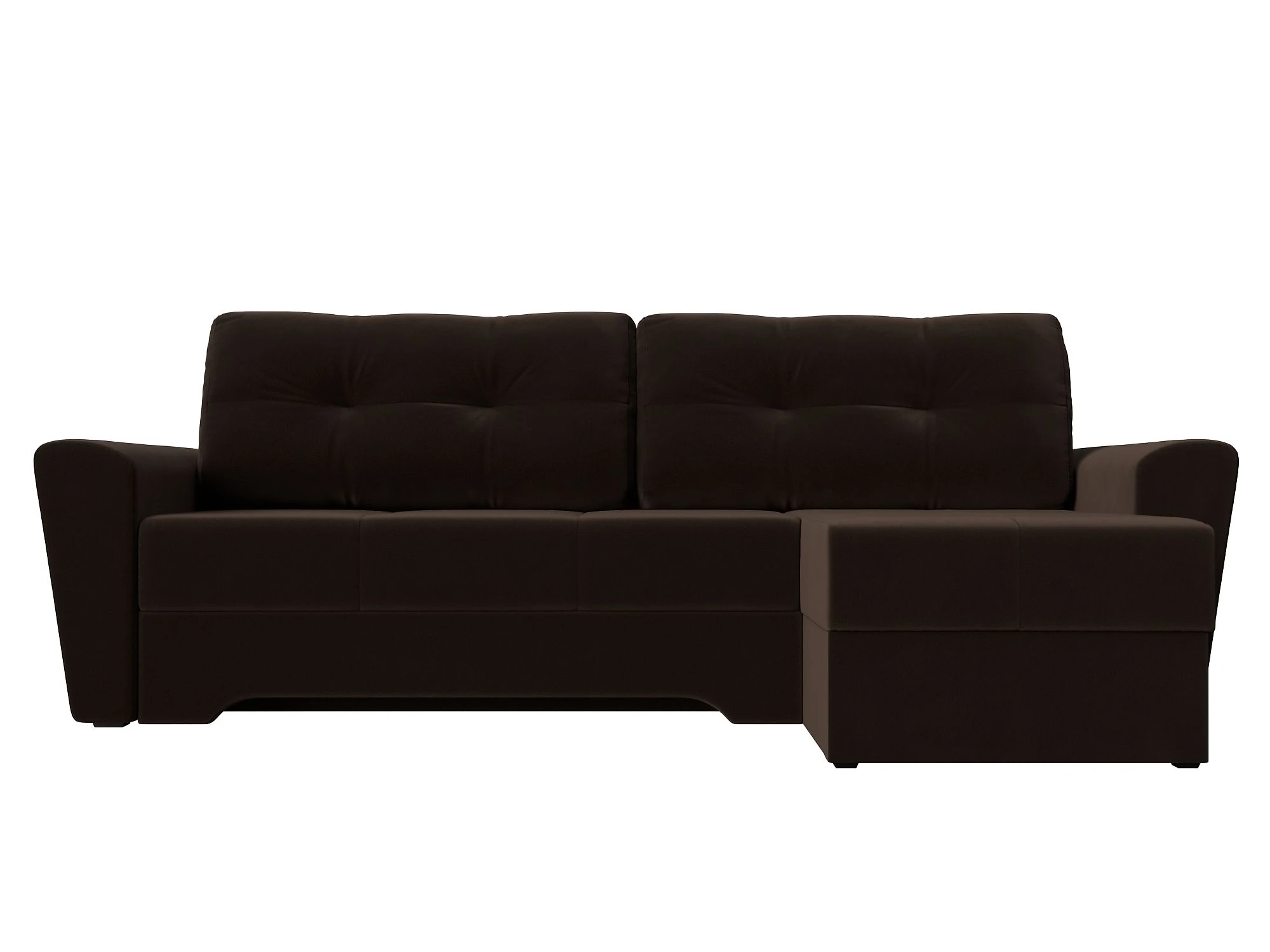 Угловой диван из комбинированного материала Амстердам Дизайн 5