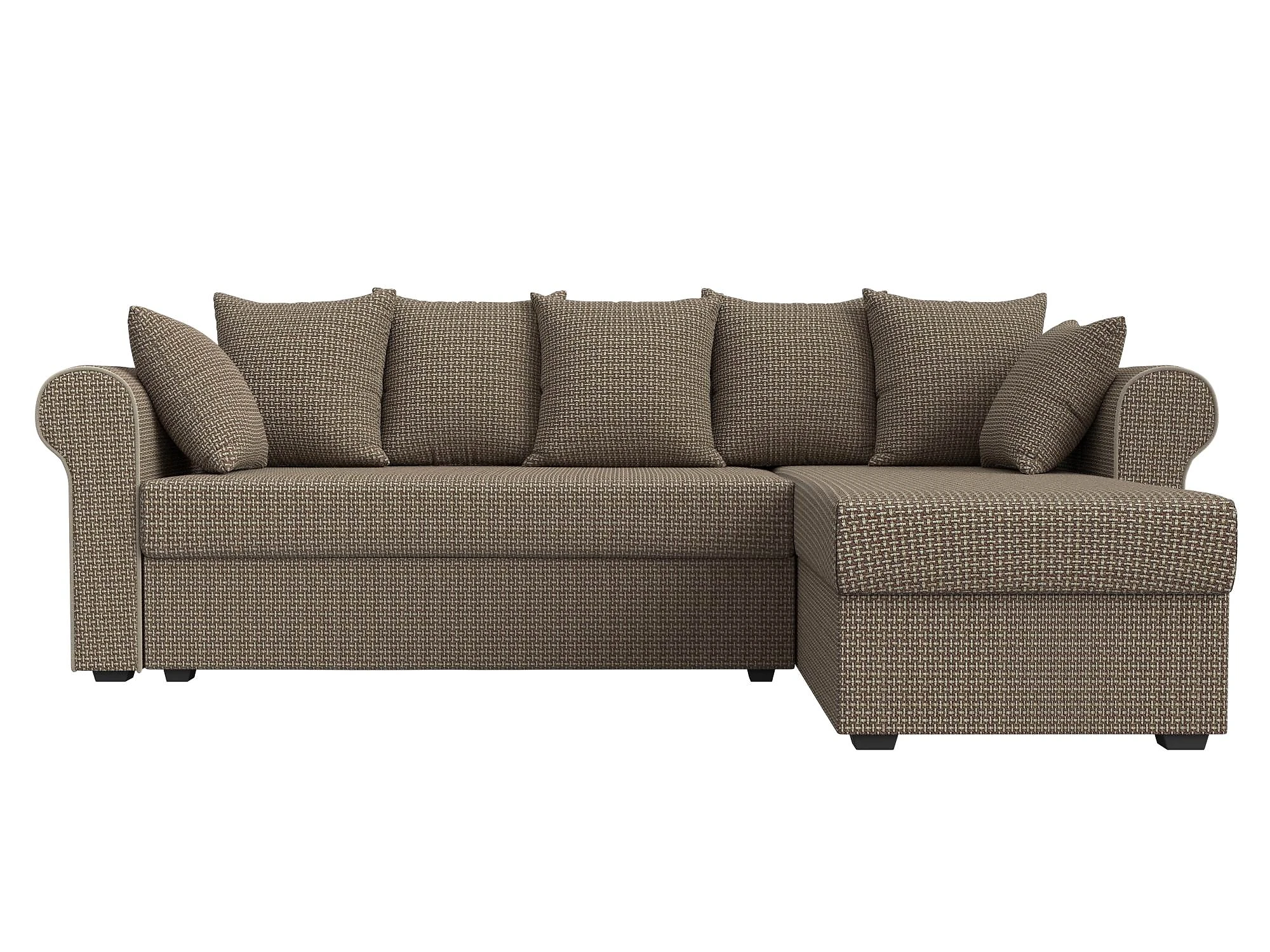 угловой диван из рогожки Рейн Дизайн 11
