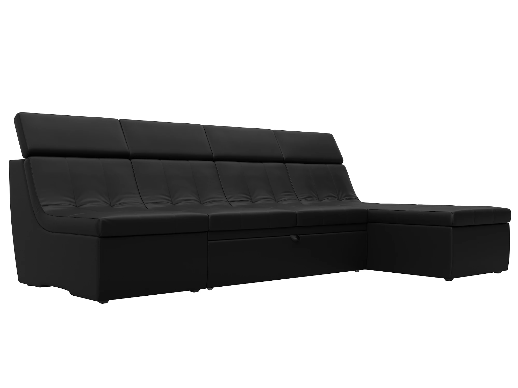 Угловой диван с креслом Холидей Люкс Дизайн 12