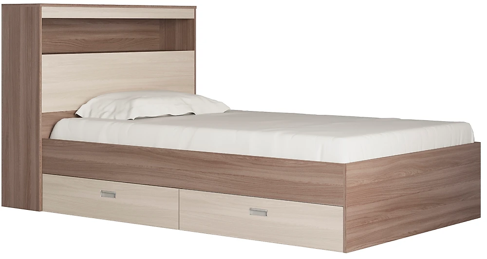 Кровать 120х200 см Виктория-2-120 Дизайн-3