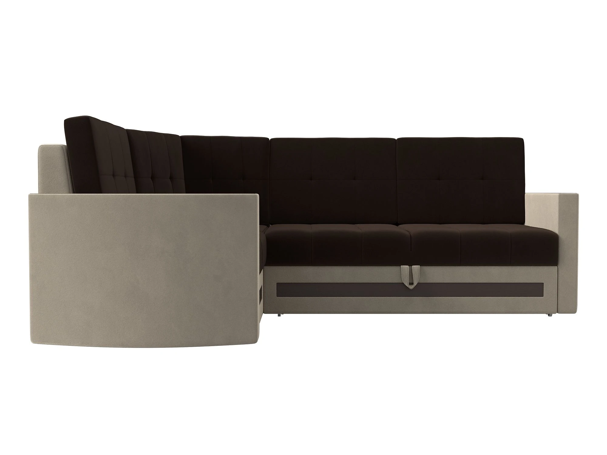 Угловой диван с подушками Белла Дизайн 19