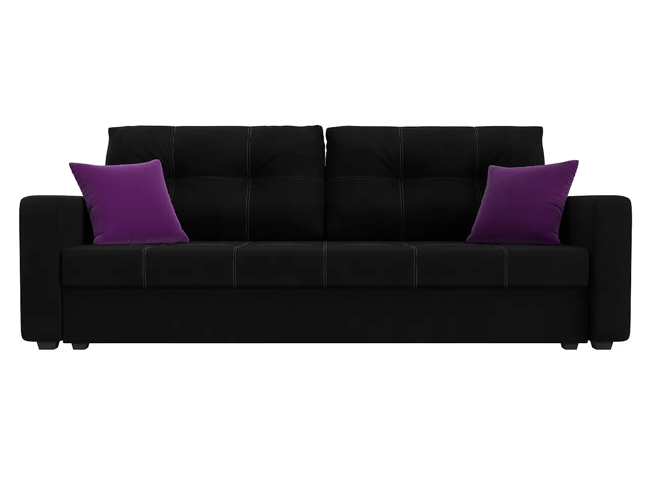 Черный диван еврокнижка Ливерпуль Лайт Дизайн 9