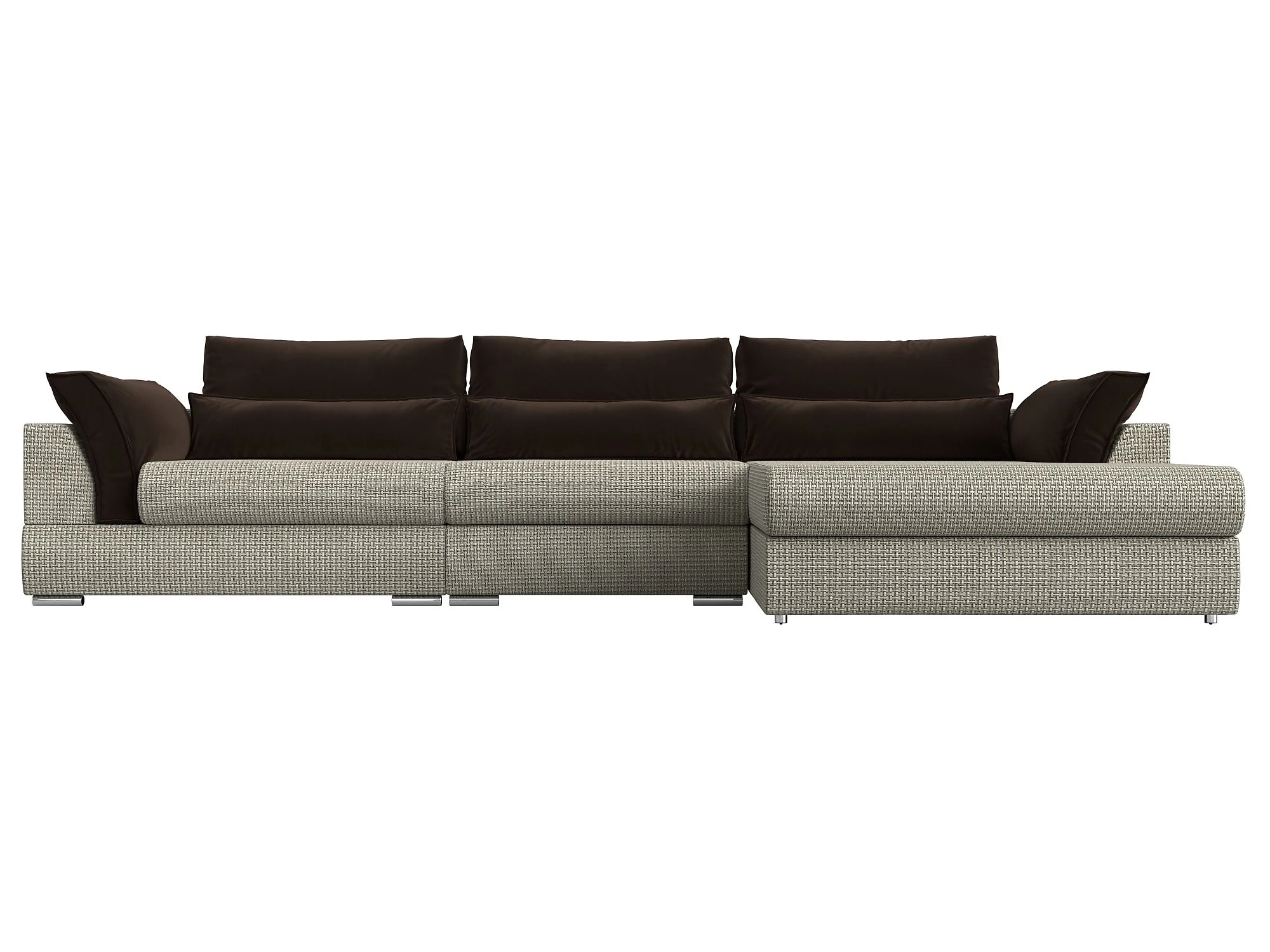 Угловой диван с независимым пружинным блоком Пекин Лонг Дизайн 26