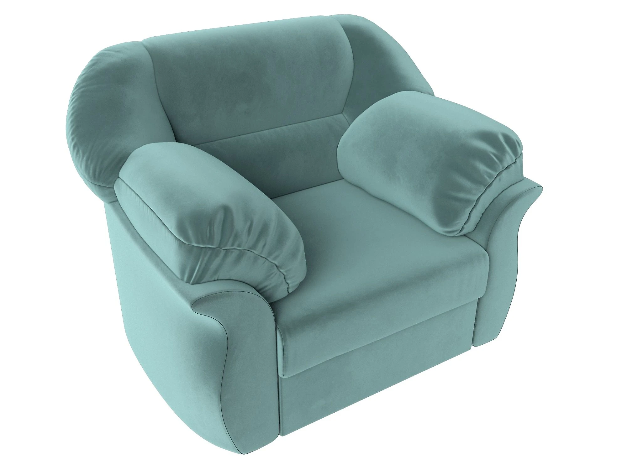 Нераскладное кресло Карнелла Плюш Дизайн 22
