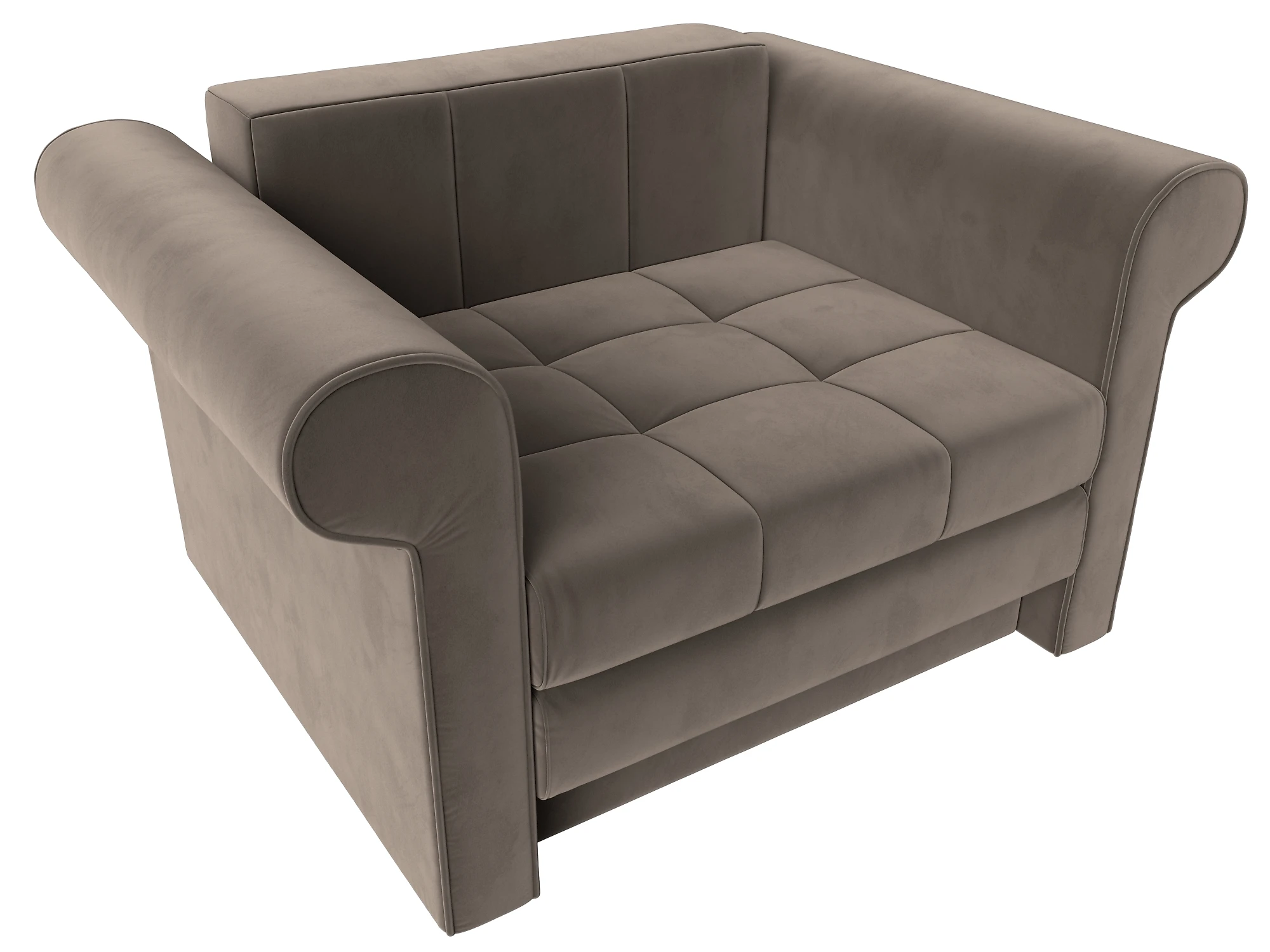 Кресло-кровать  Берли Плюш Дизайн 4