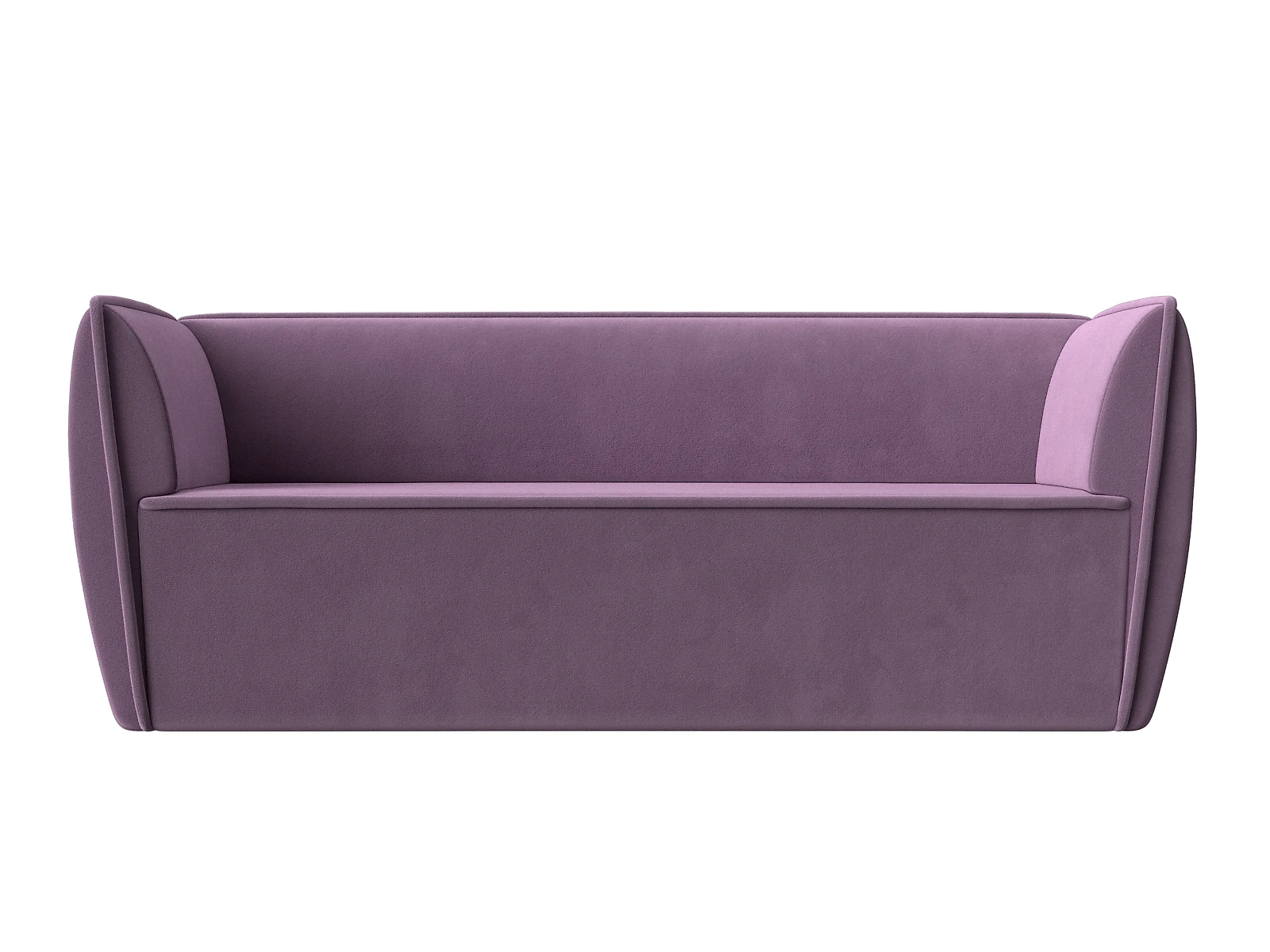 Узкий прямой диван Бергамо-3 Дизайн 17