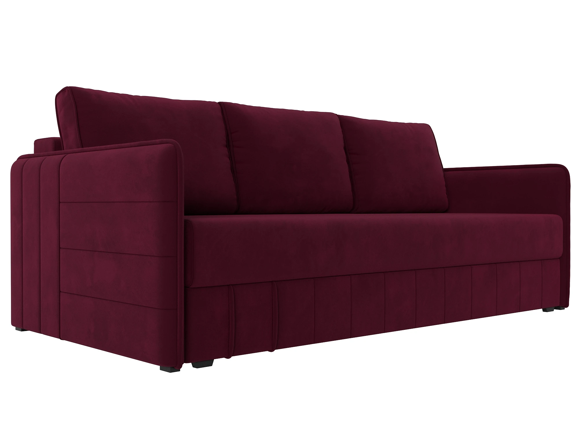 Красный диван Слим НПБ Дизайн 9