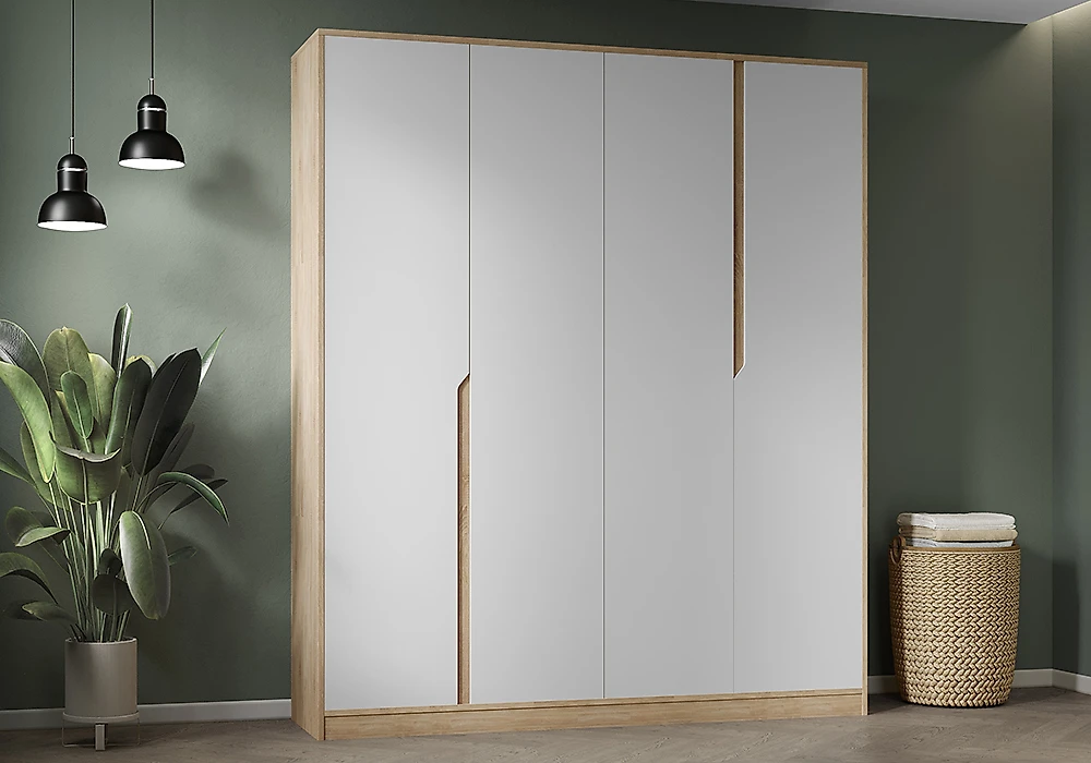Шкаф для спальни Монс 4-створчатый Дизайн-1