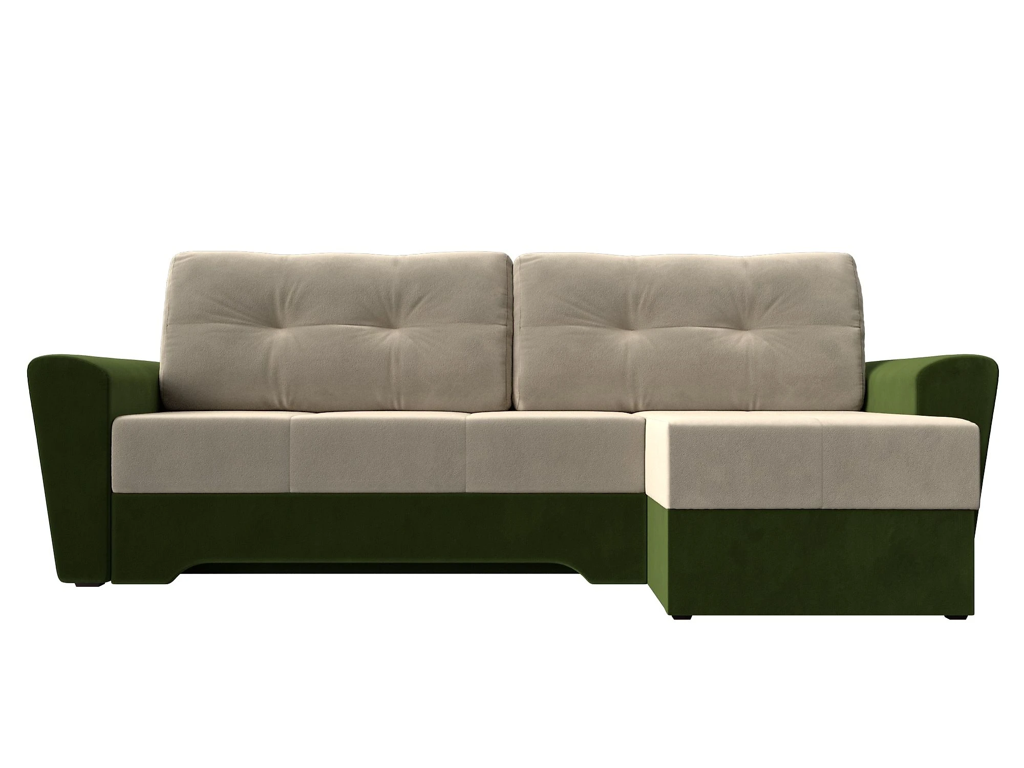 Угловой диван салатовый Амстердам Дизайн 21