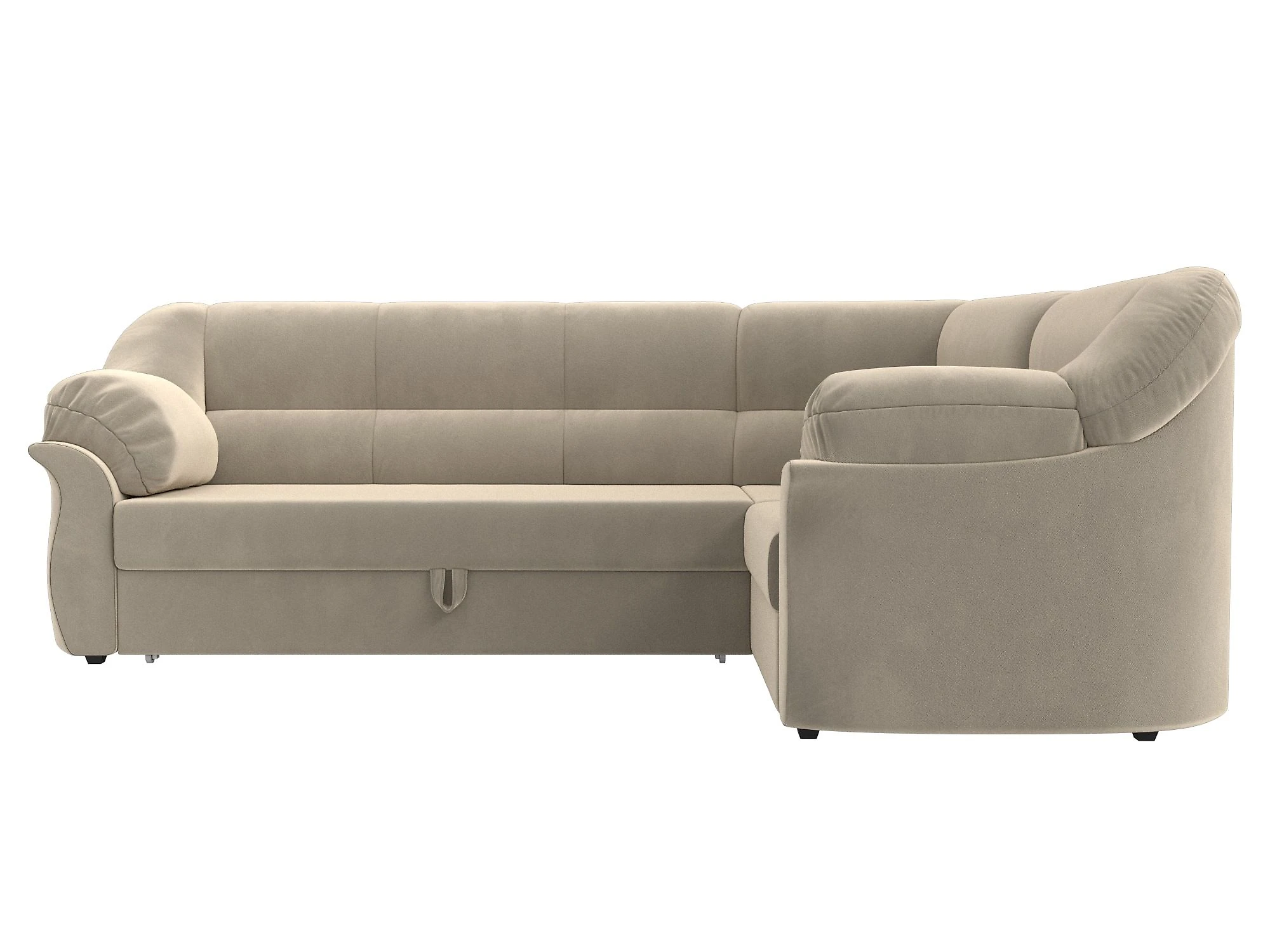 Угловой диван с правым углом Карнелла Дизайн 9