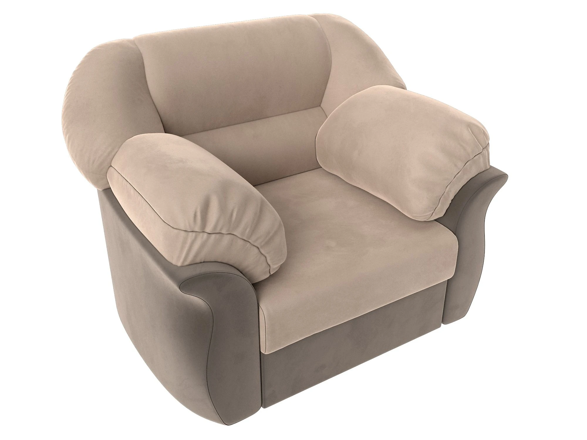  кресло для отдыха Карнелла Плюш Дизайн 1