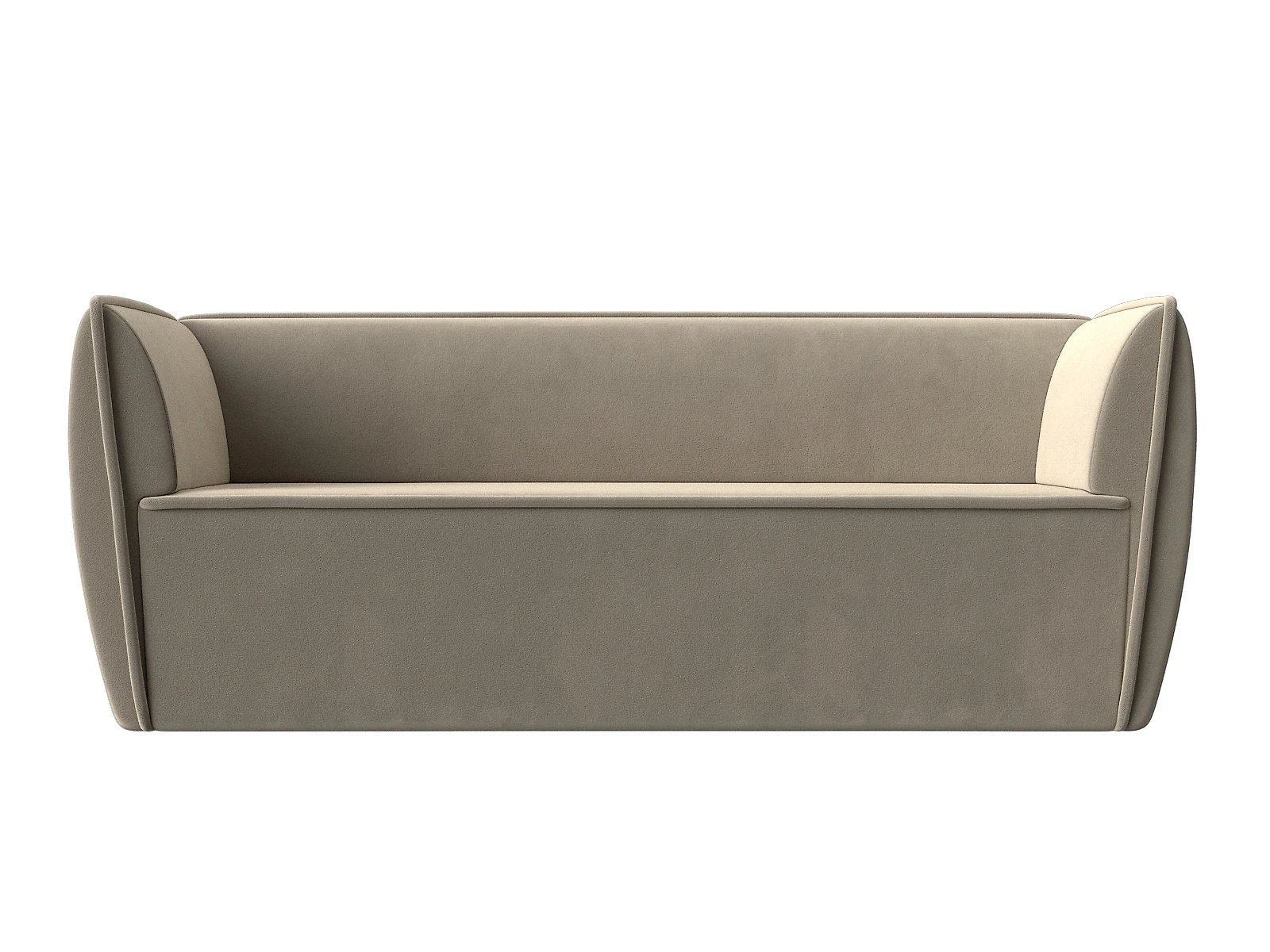 Узкий прямой диван Бергамо-3 Дизайн 5