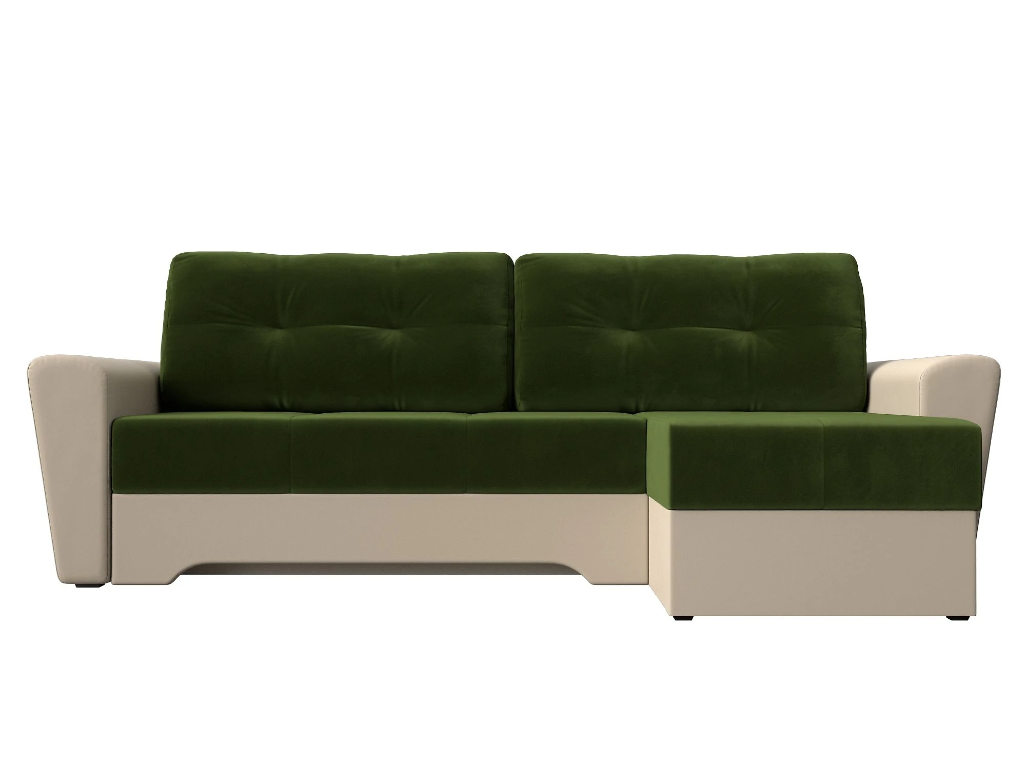 Угловой диван салатовый Амстердам Дизайн 2