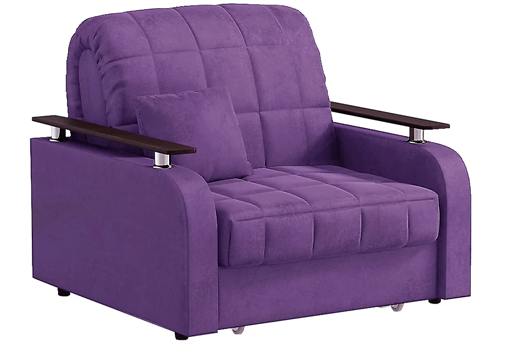 Кресло-кровать Карина Плюш Фиолет