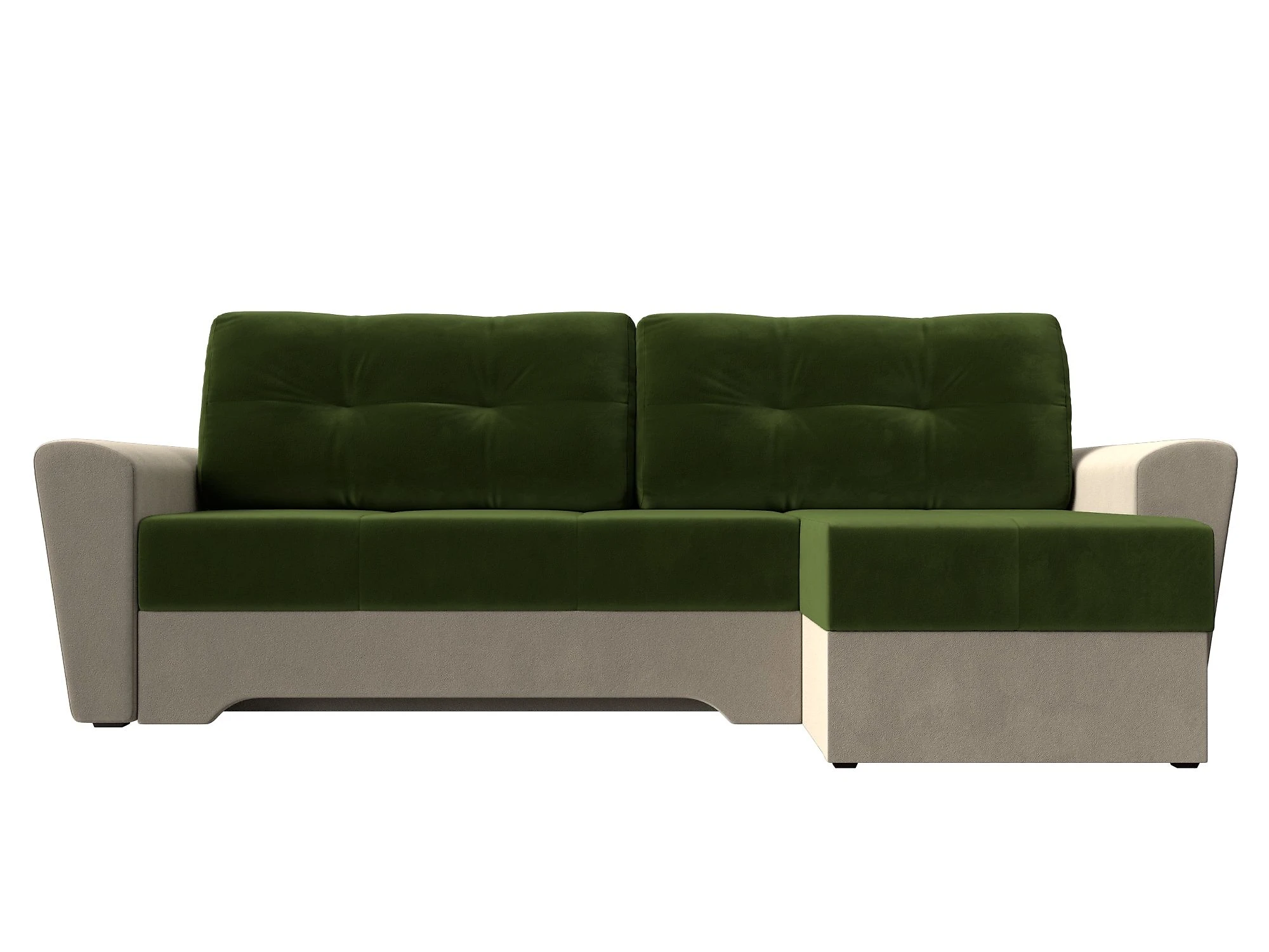 Угловой диван изумрудный Амстердам Дизайн 26