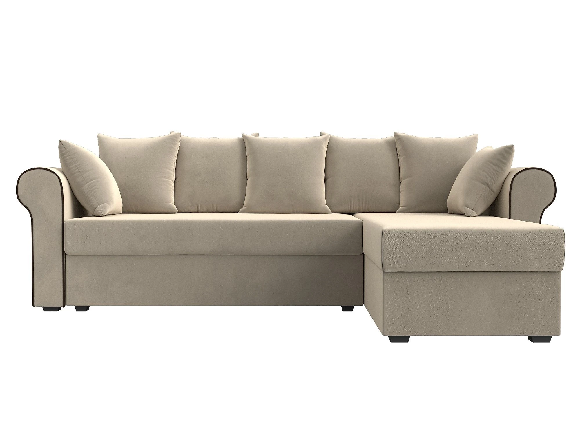 Угловой диван эконом класса Рейн Дизайн 1