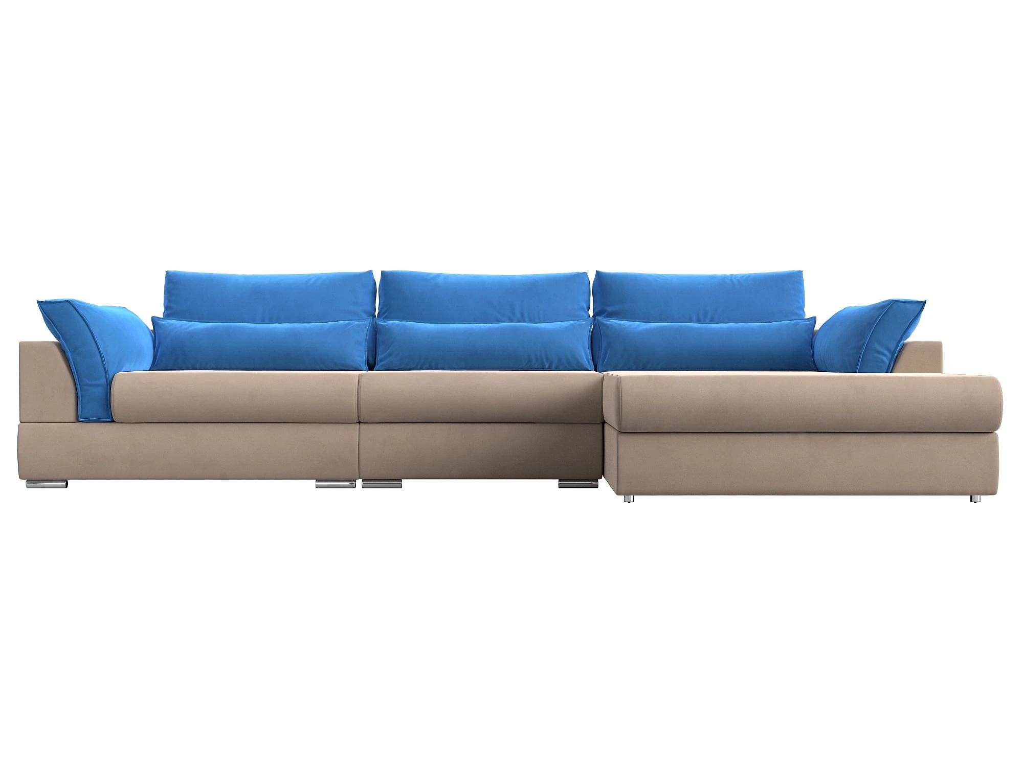 Угловой диван для ежедневного сна Пекин Лонг Плюш Дизайн 2