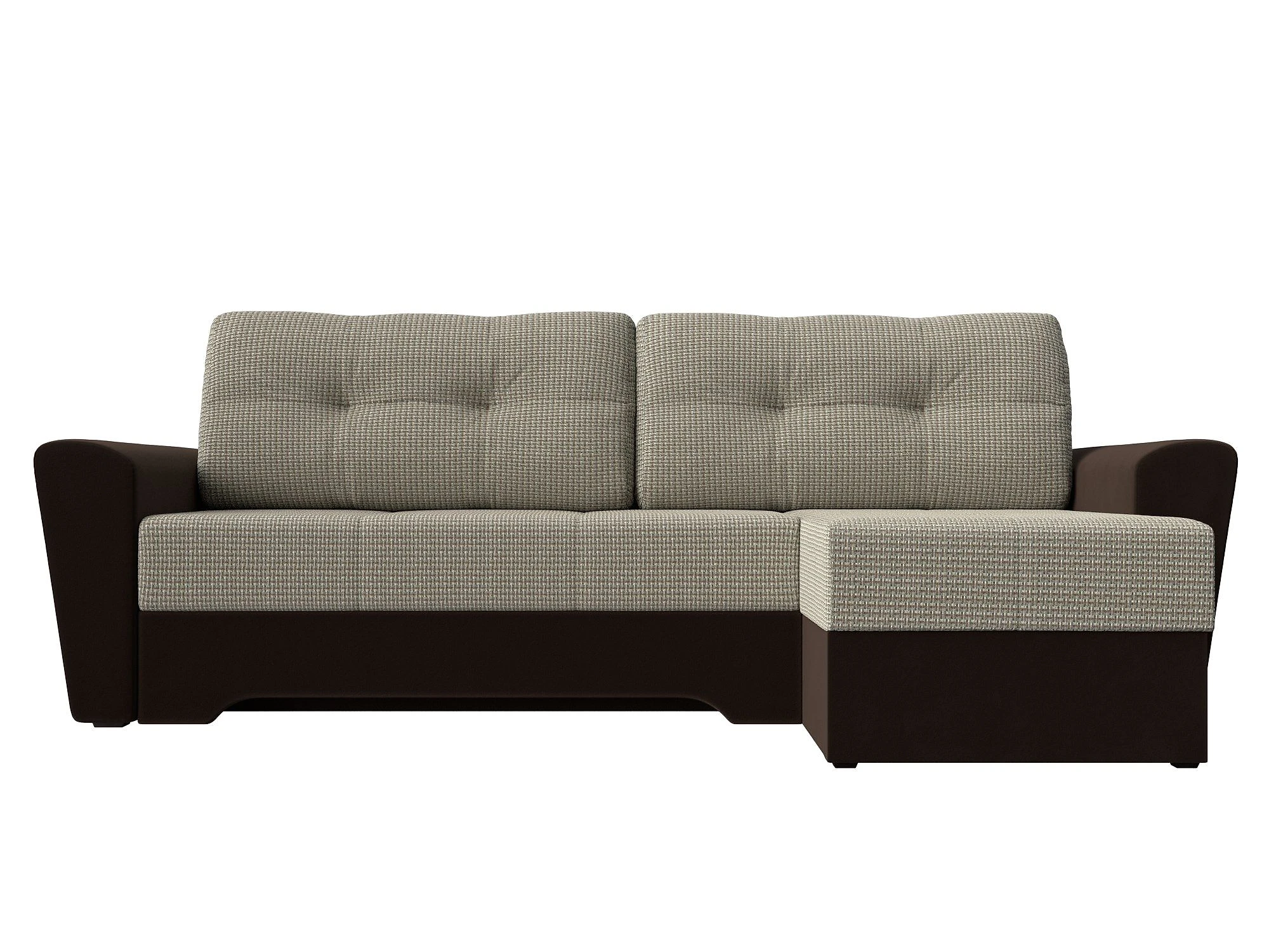 Угловой диван из комбинированного материала Амстердам Дизайн 41