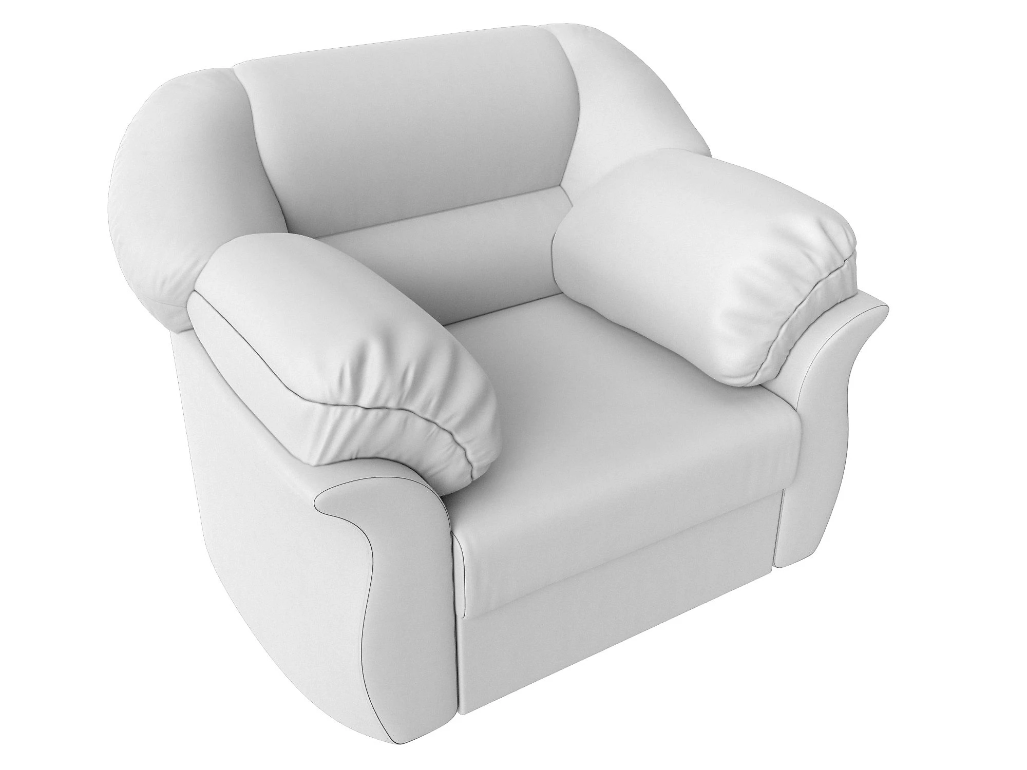 Белое кресло Карнелла Дизайн 13