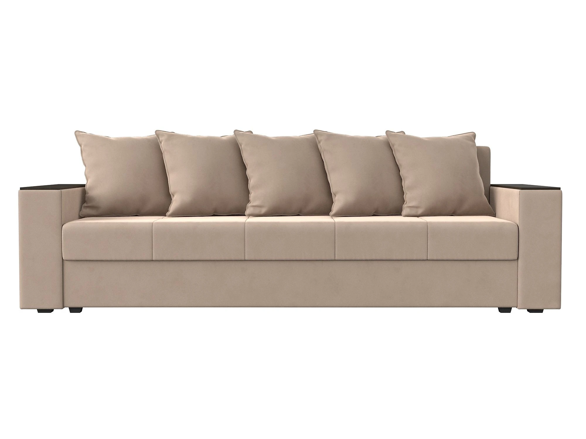 Прямой диван со столом Дубай Лайт Плюш Дизайн 6