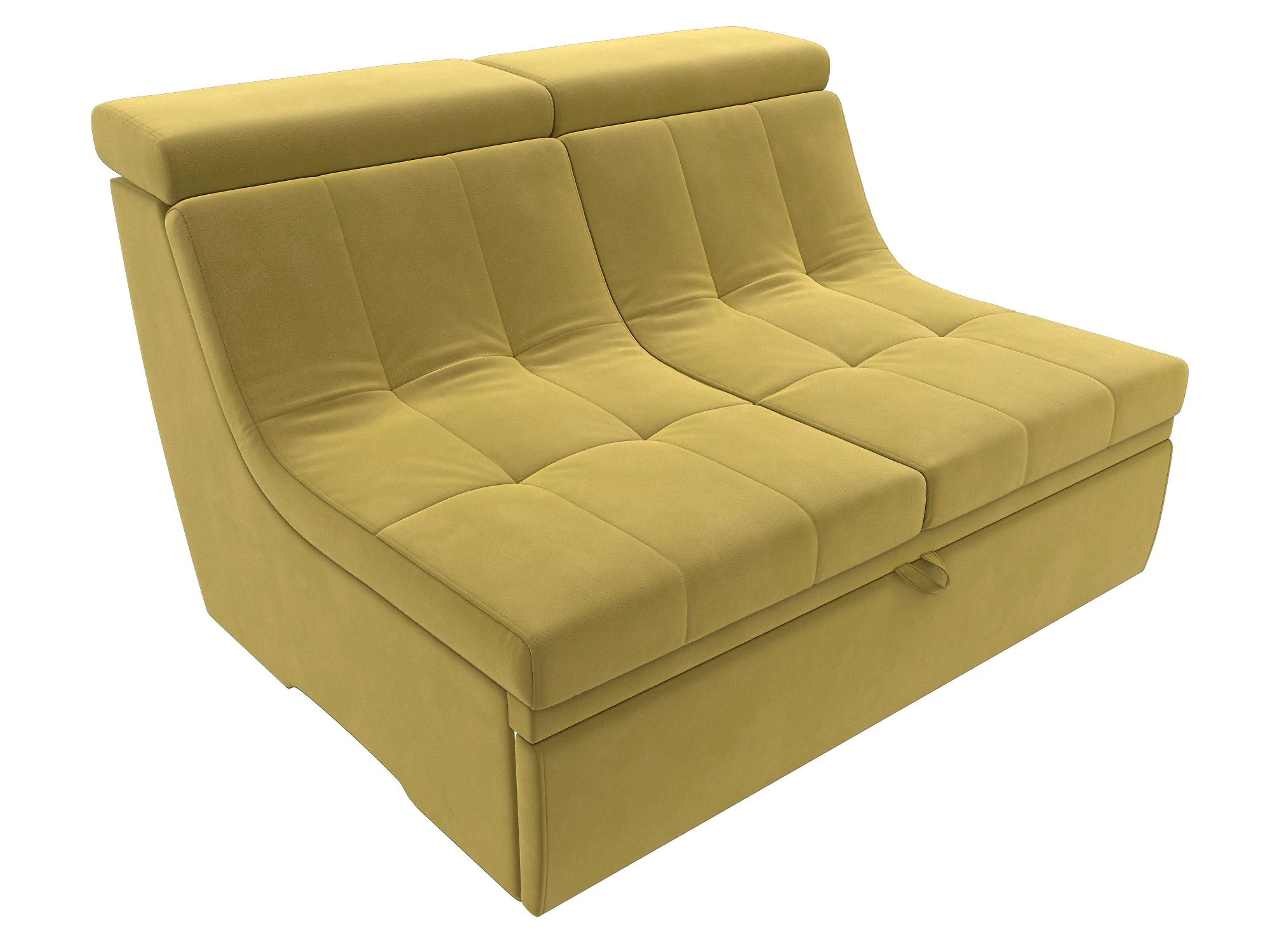диван желтого цвета Холидей Люкс Дизайн 2